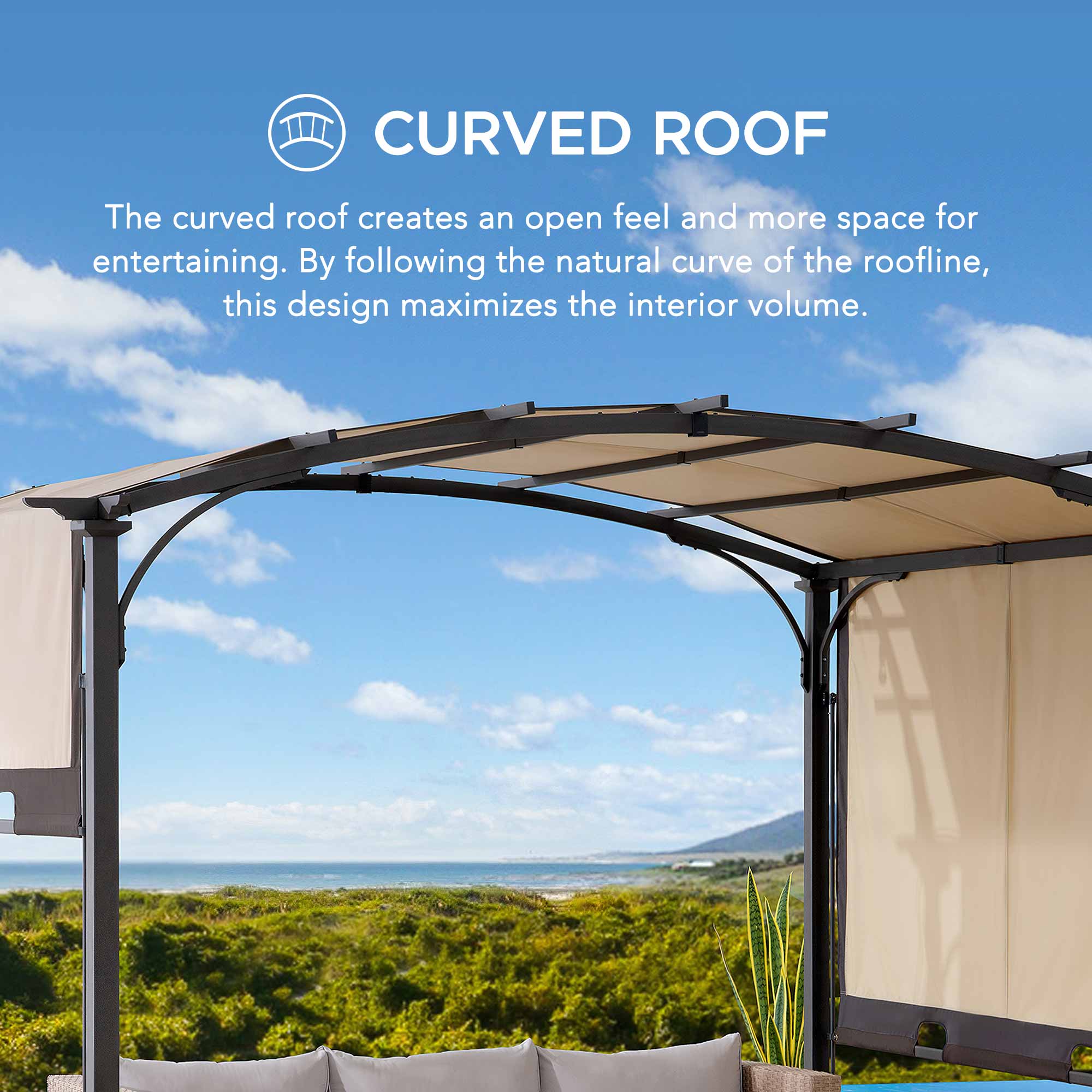 Sunjoy A106005460 Pergolas-2 - View #6
