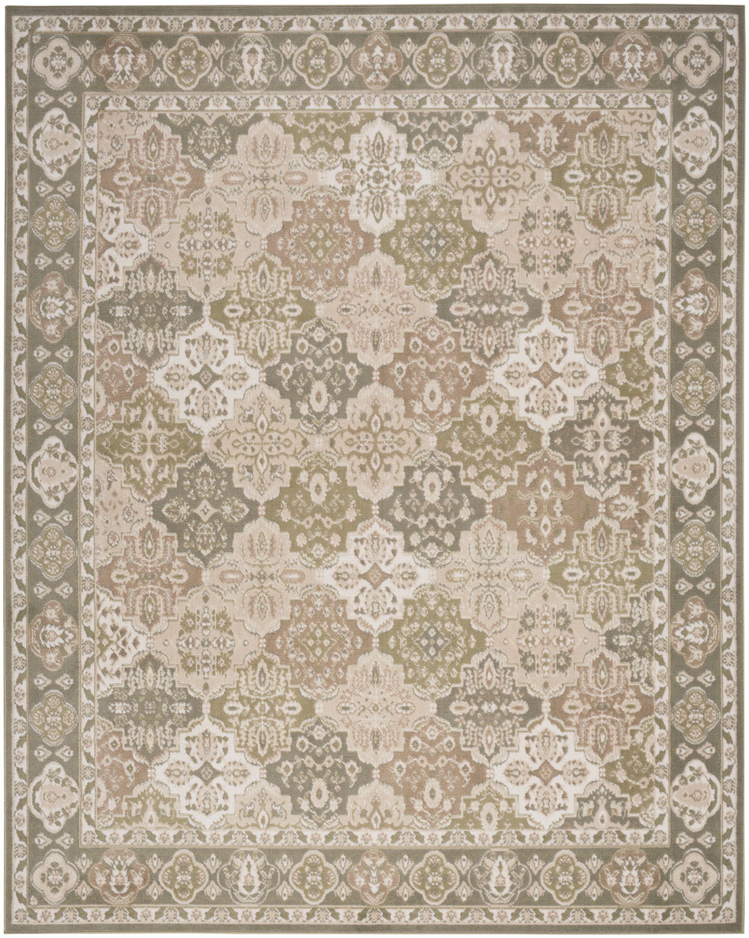  Home Grafix 6 x 9 ft Green Indoor Area Rug