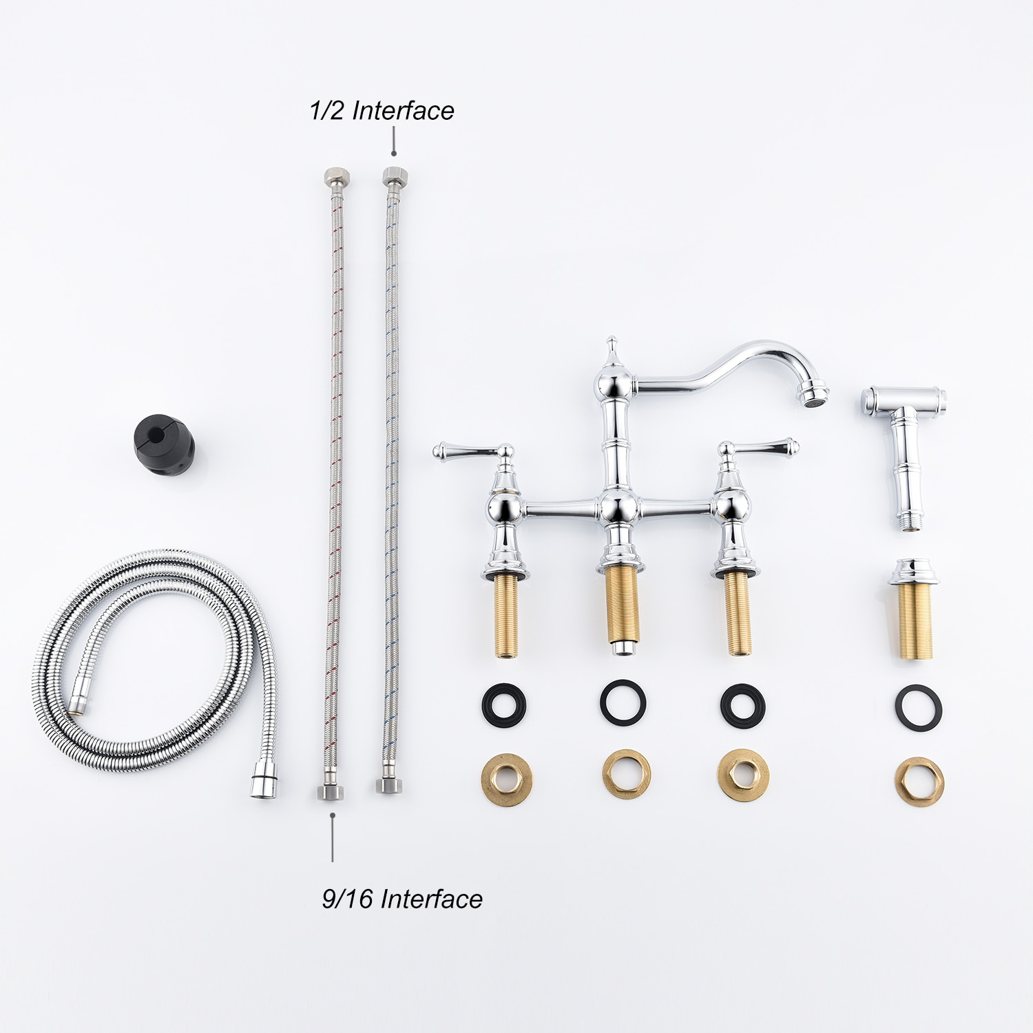 Flynama W928THQ7006TCP Kitchen-Faucets - View #7