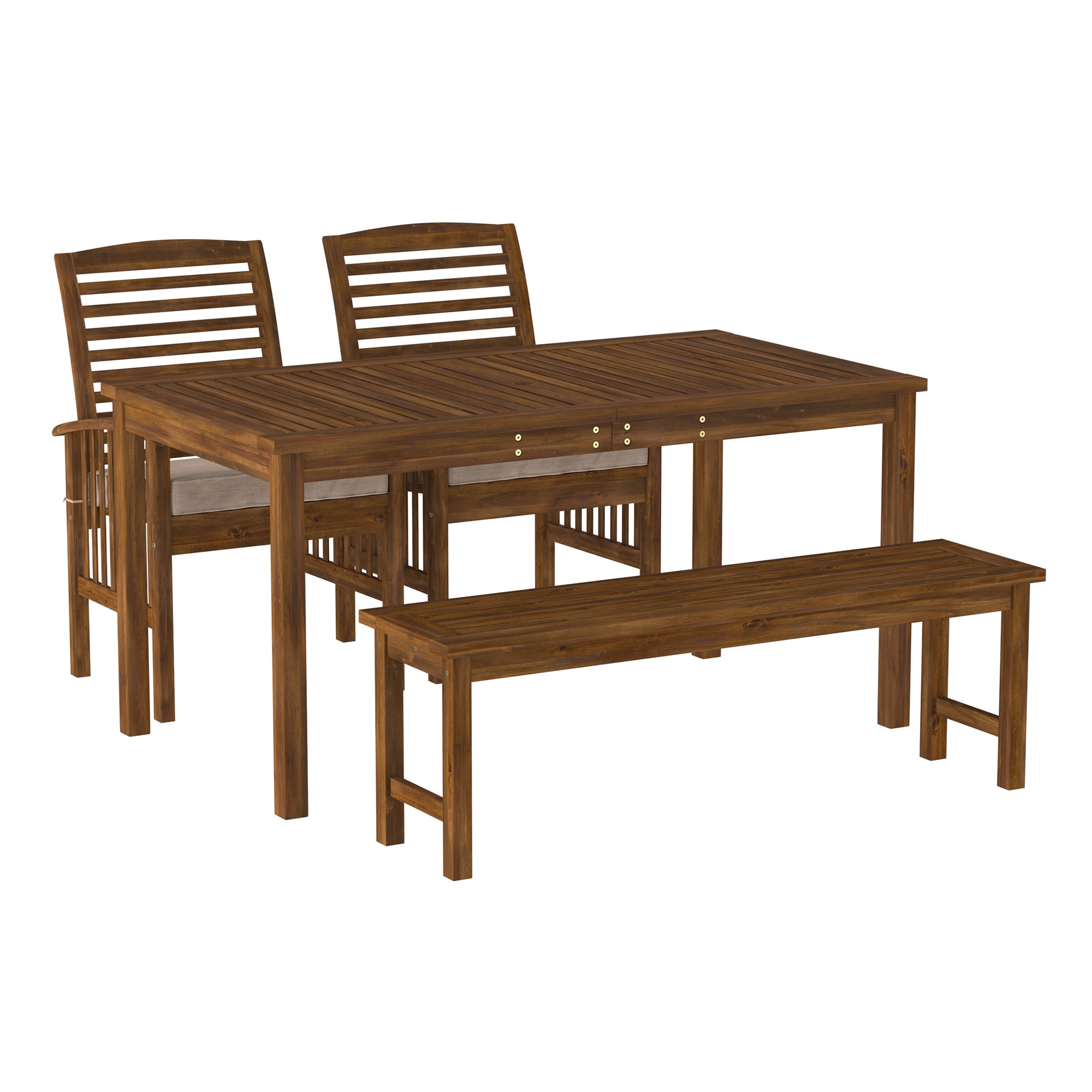 Walker Edison LWW4SDTDB Patio-Dining-Sets - View #8