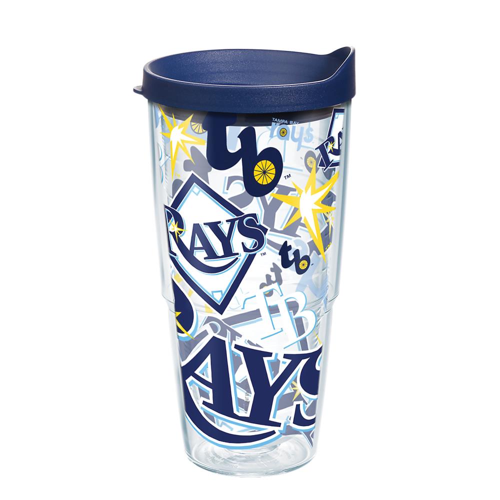 Tervis Tampa Bay Rays MLB 24-fl oz Plastic Tumbler at Lowes.com