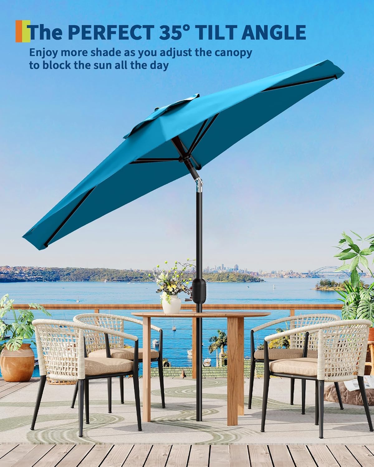 Qeetex PATIO-PPG6RFN Umbrellas-2 - View #2
