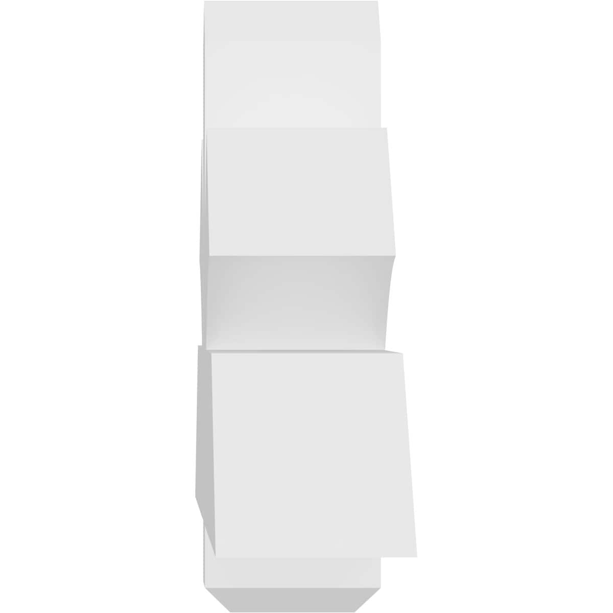Ekena Millwork GBP072X18X0606RED00 Exterior-Brackets-Braces - View #3