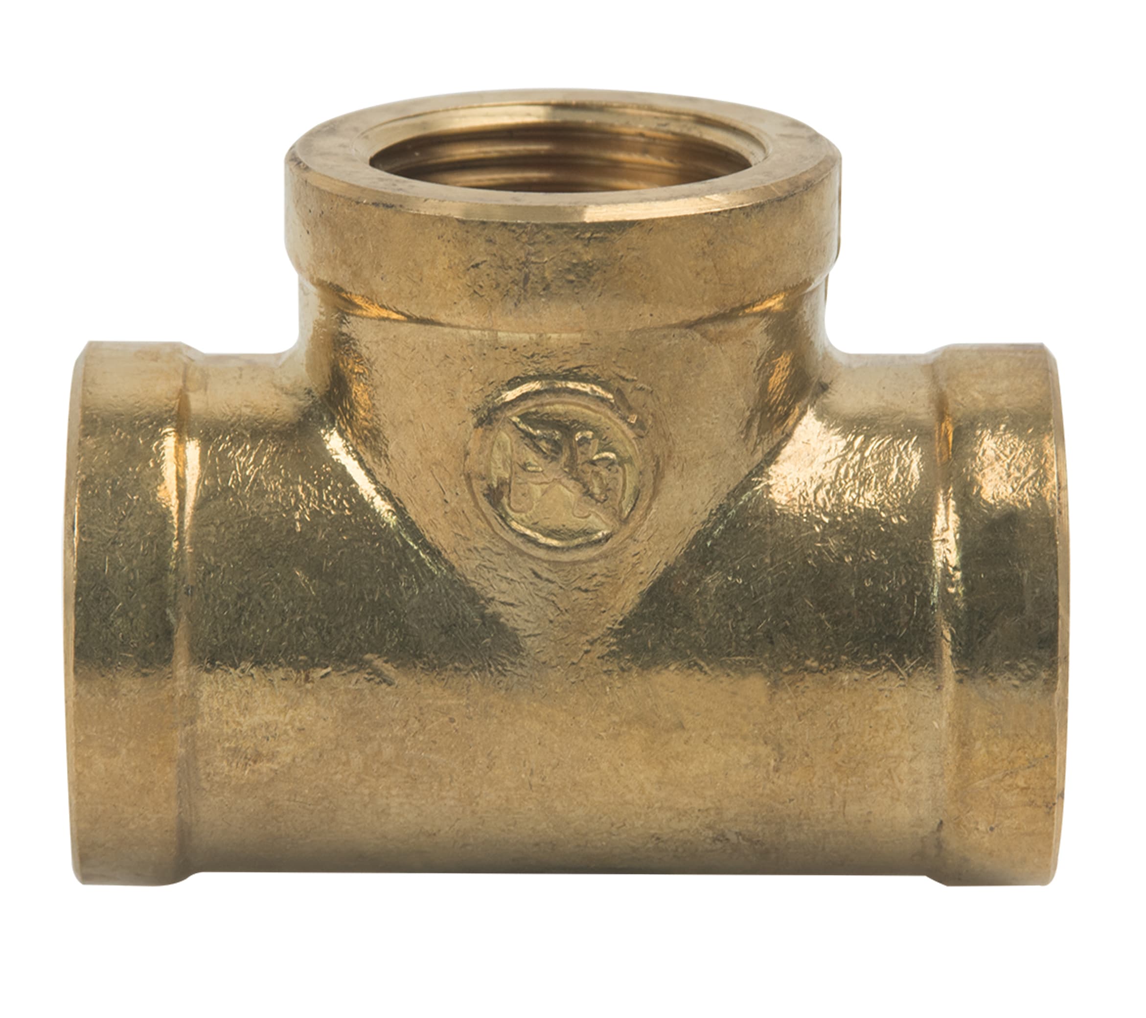 BrassCraft 3/4-in x 3/4-in Threaded Tee Fitting in the Brass Fittings  department at