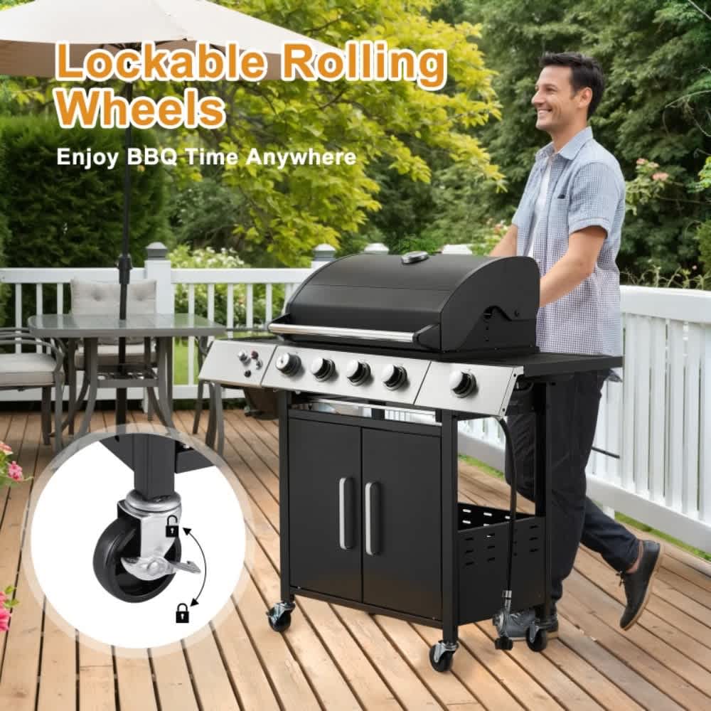 U-HOMY LY-188BK-OT Gas-Grill - View #7