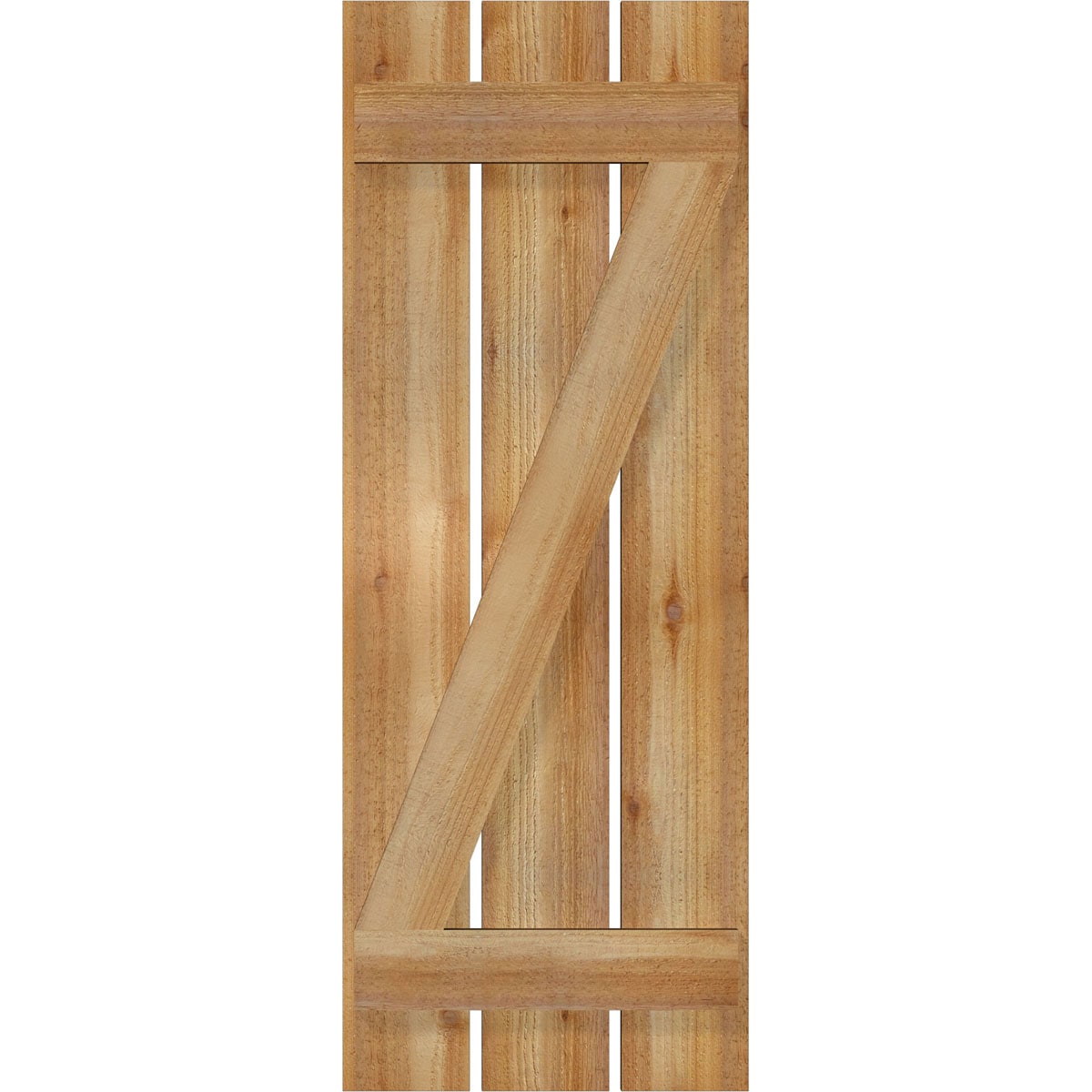 Ekena Millwork RBS06Z17X046RWR Exterior-Shutters - View #5