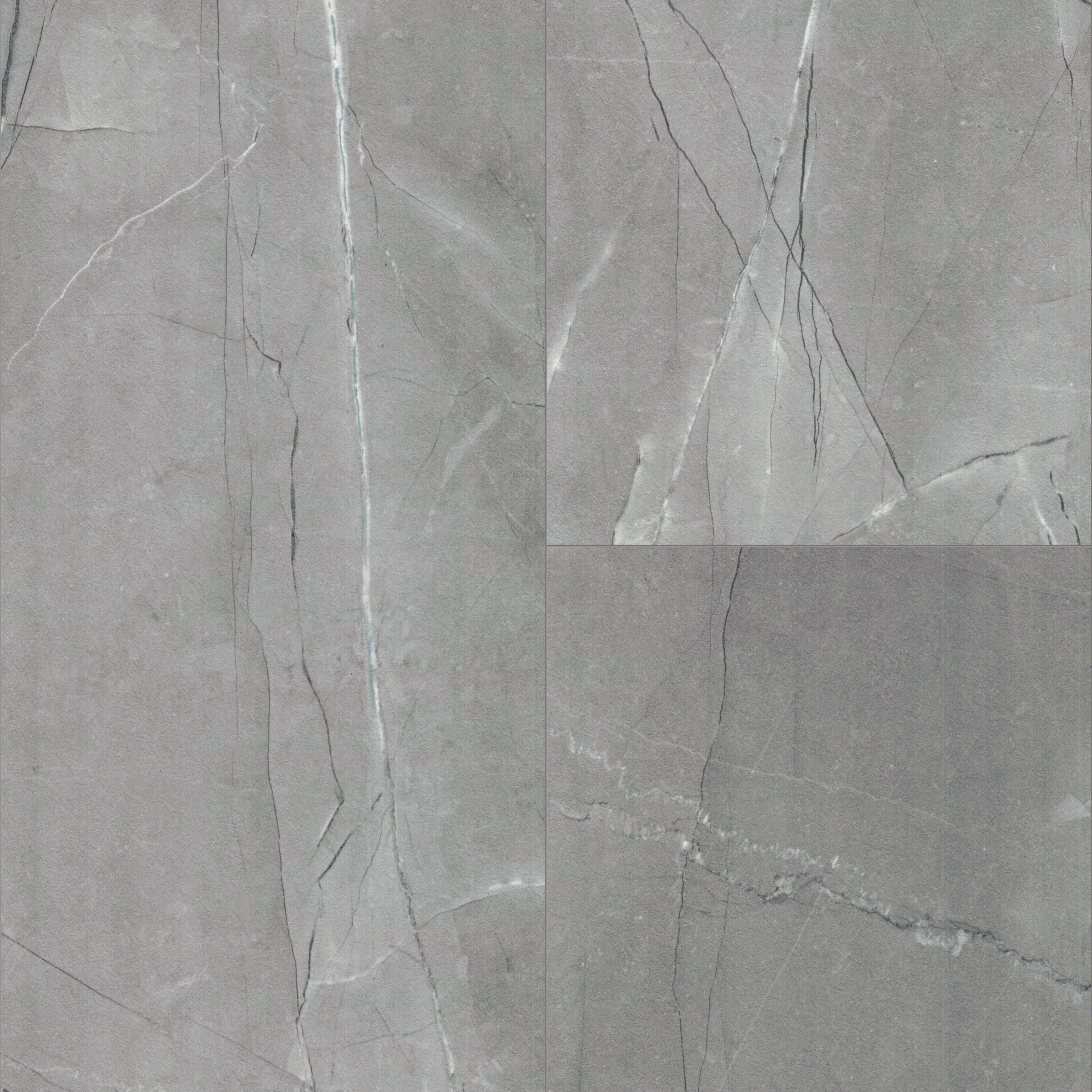 CALI 7701000700 Shorebreak Tiburon Marble 12-mm T x 11-13/16-in W x 23-5/8-in L Waterproof and Water Resistant Tile look Laminate Flooring ( 15.5-sq ft / Carton )