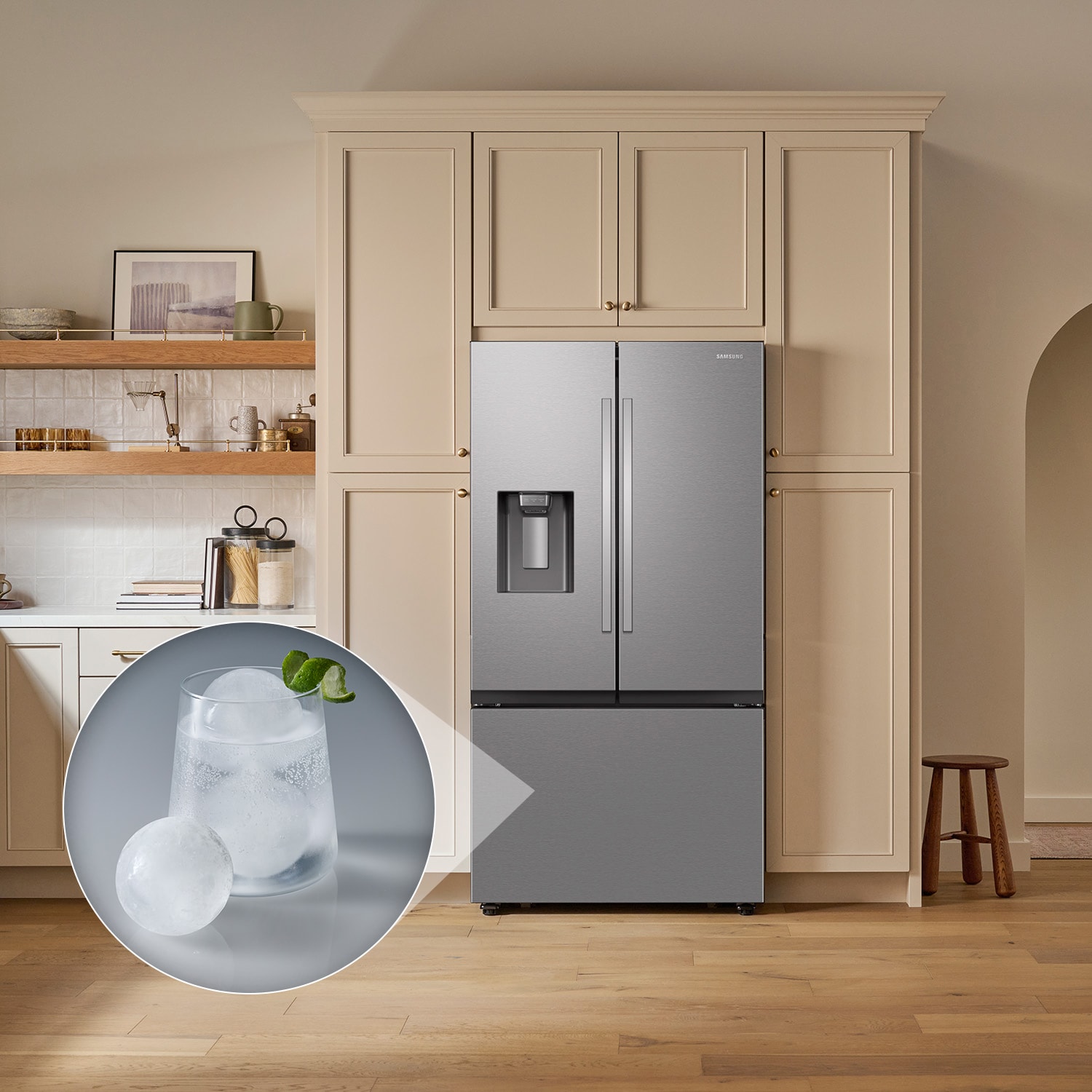 Samsung RF70F27SER French-Door-Refrigerators - View #3