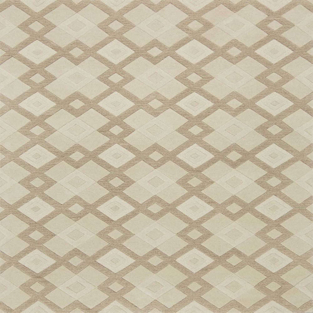 HomeRoots 354086 Bernadette 2 X 7 (ft) Rag Wool Ivory Indoor Geometric Runner Rug