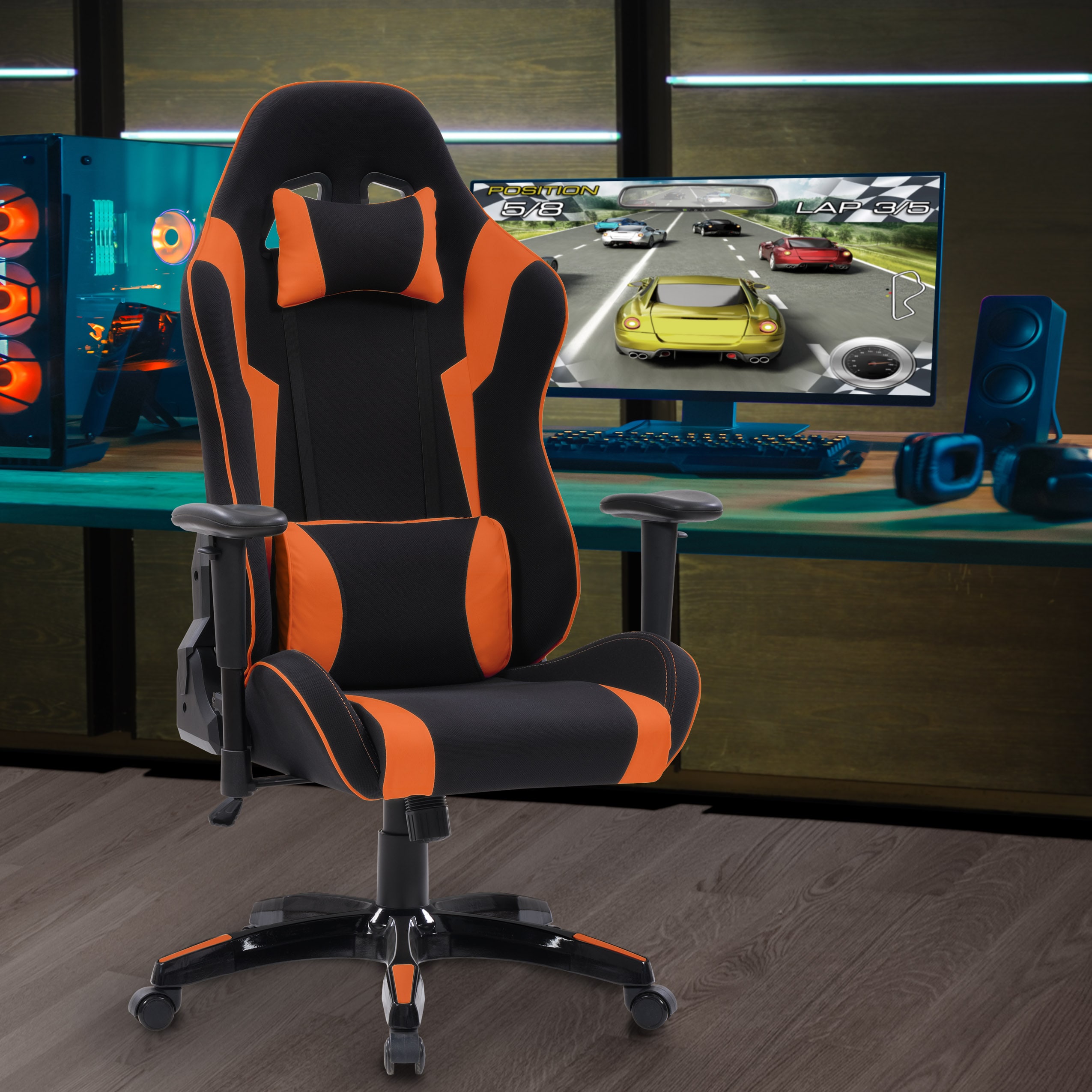 CorLiving LOF-809-G Office-Chairs - View #2