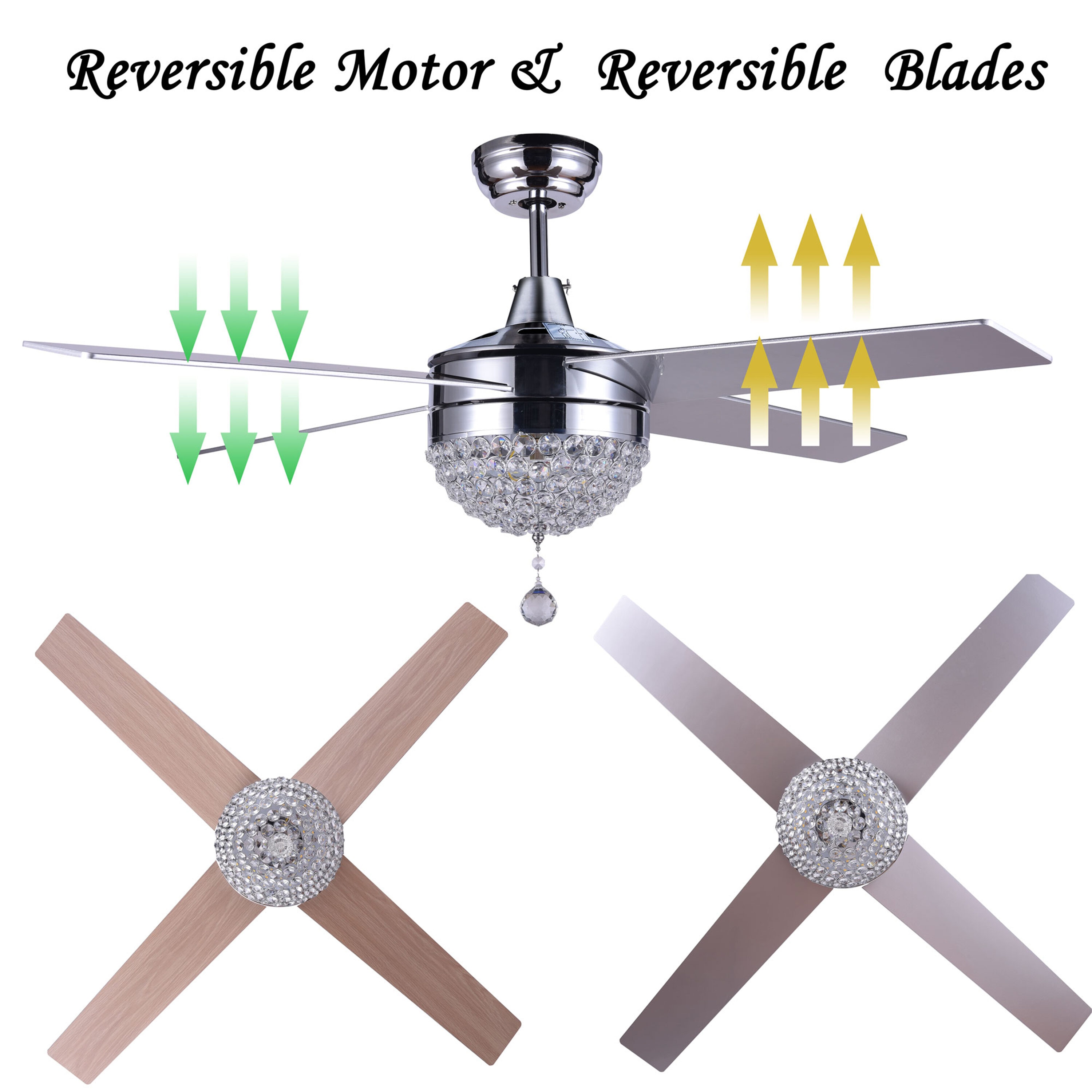 Oaks Decor BD2001-C-52 Ceiling-Fans - View #5