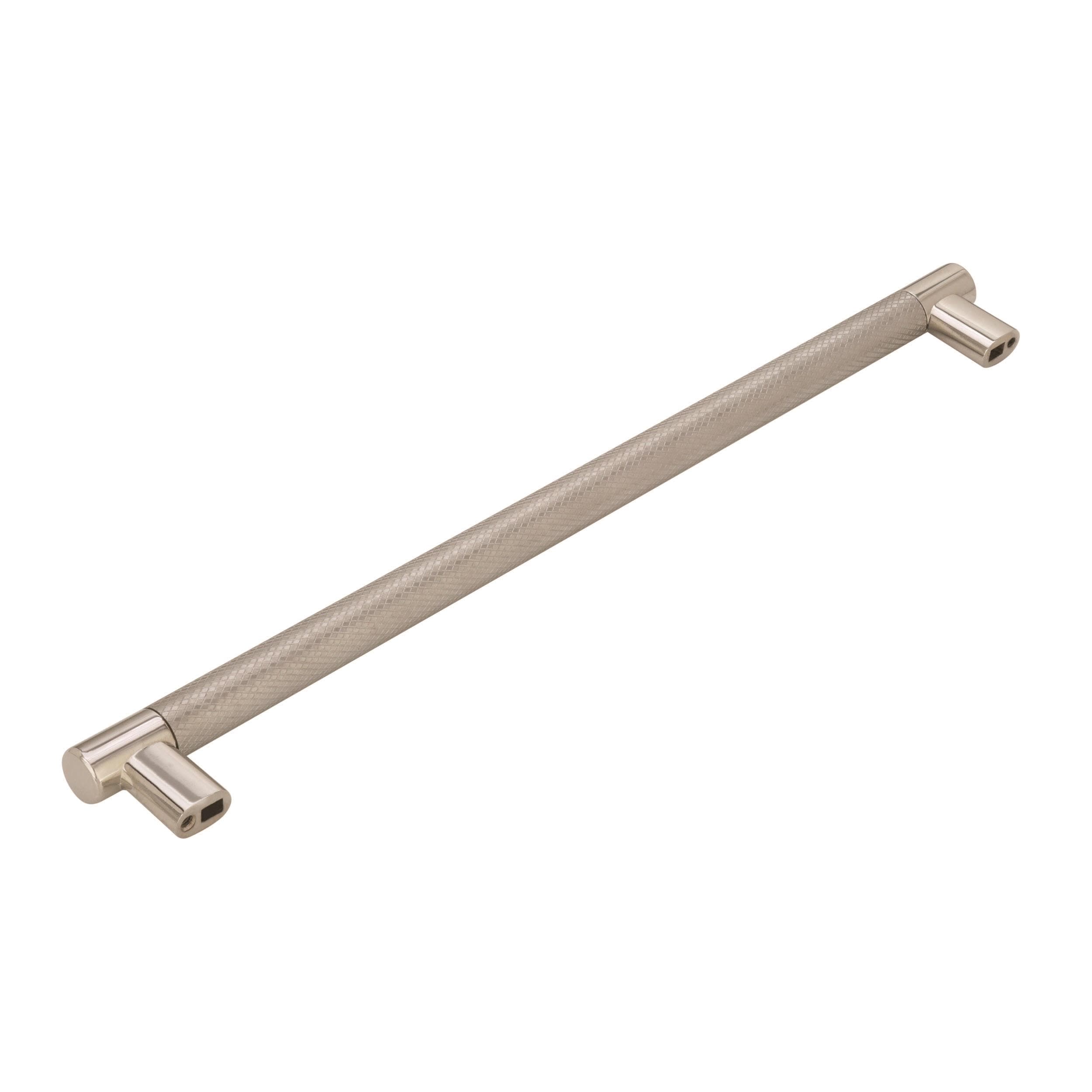 Polished Nickel Stainless Steel 12-5/8" Modern Cabinet Pull