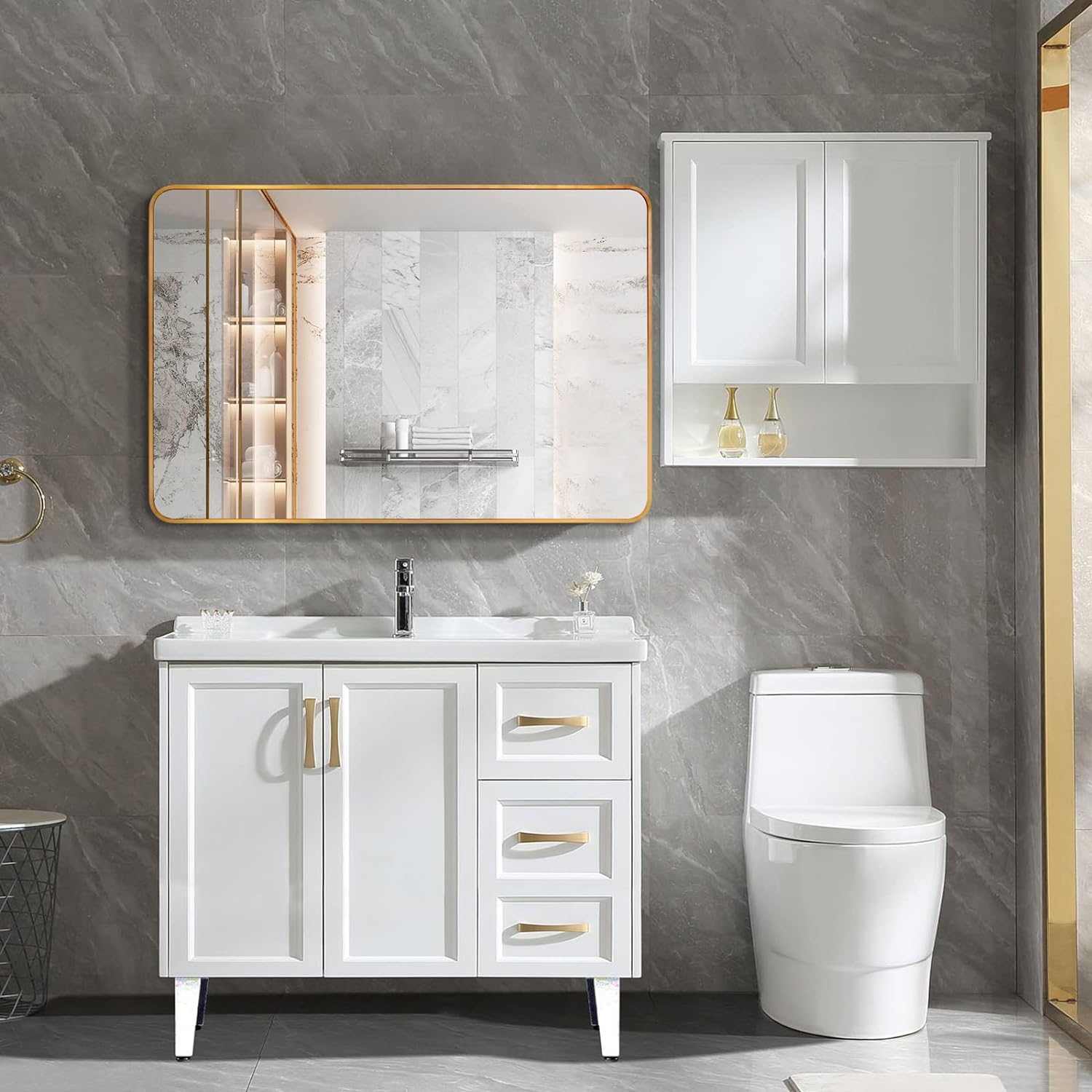 LUXEYARD DS-R-303034 Framed-Bath-Mirrors - View #3