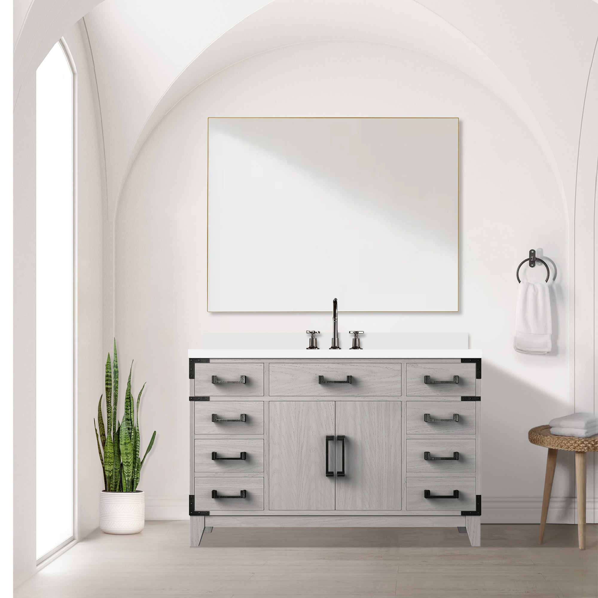Lexora LVW48SM310 Bath-Vanity-Combo - View #6