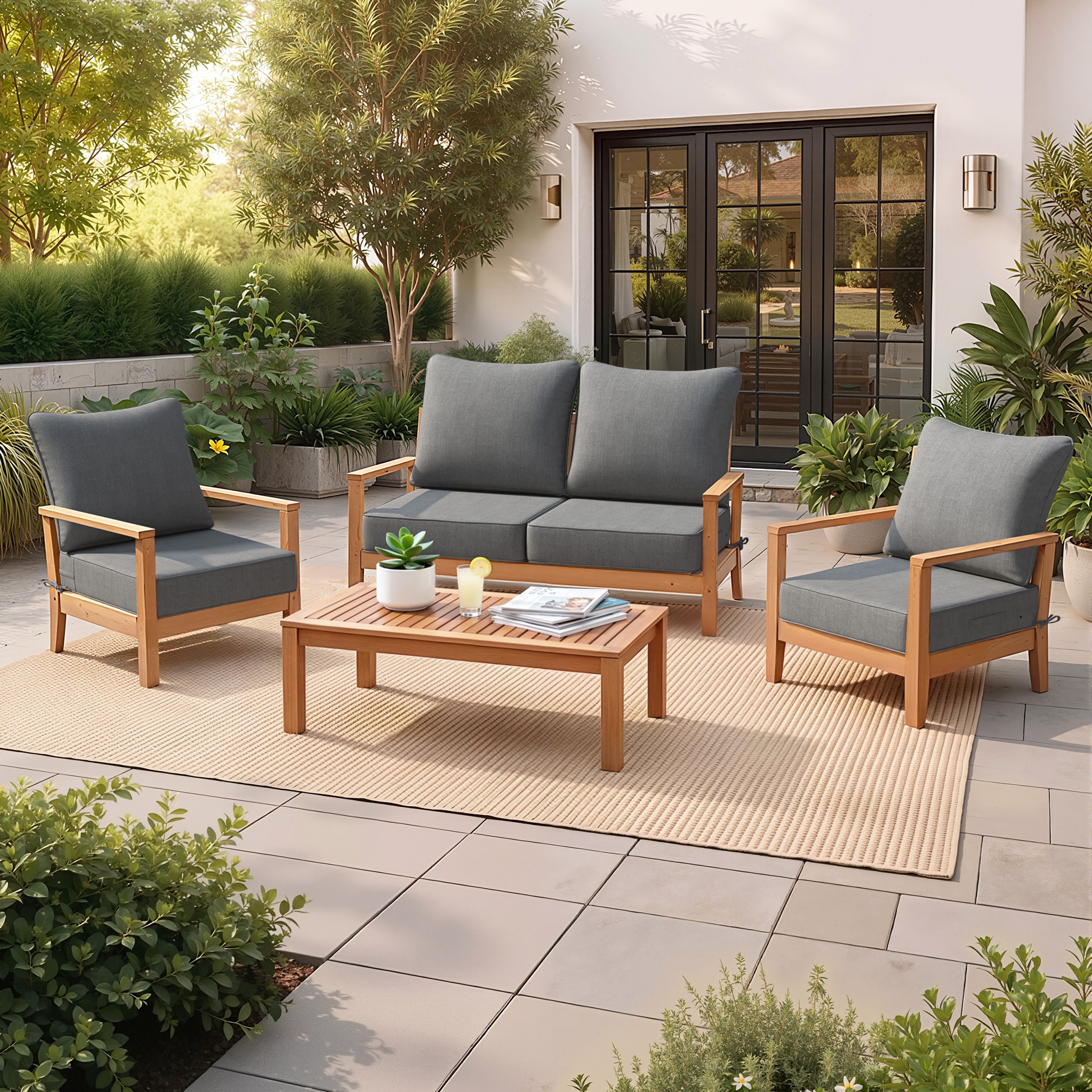 Pellebant ST25-CU112LGY-1 Patio-Furniture-Cushions - View #11