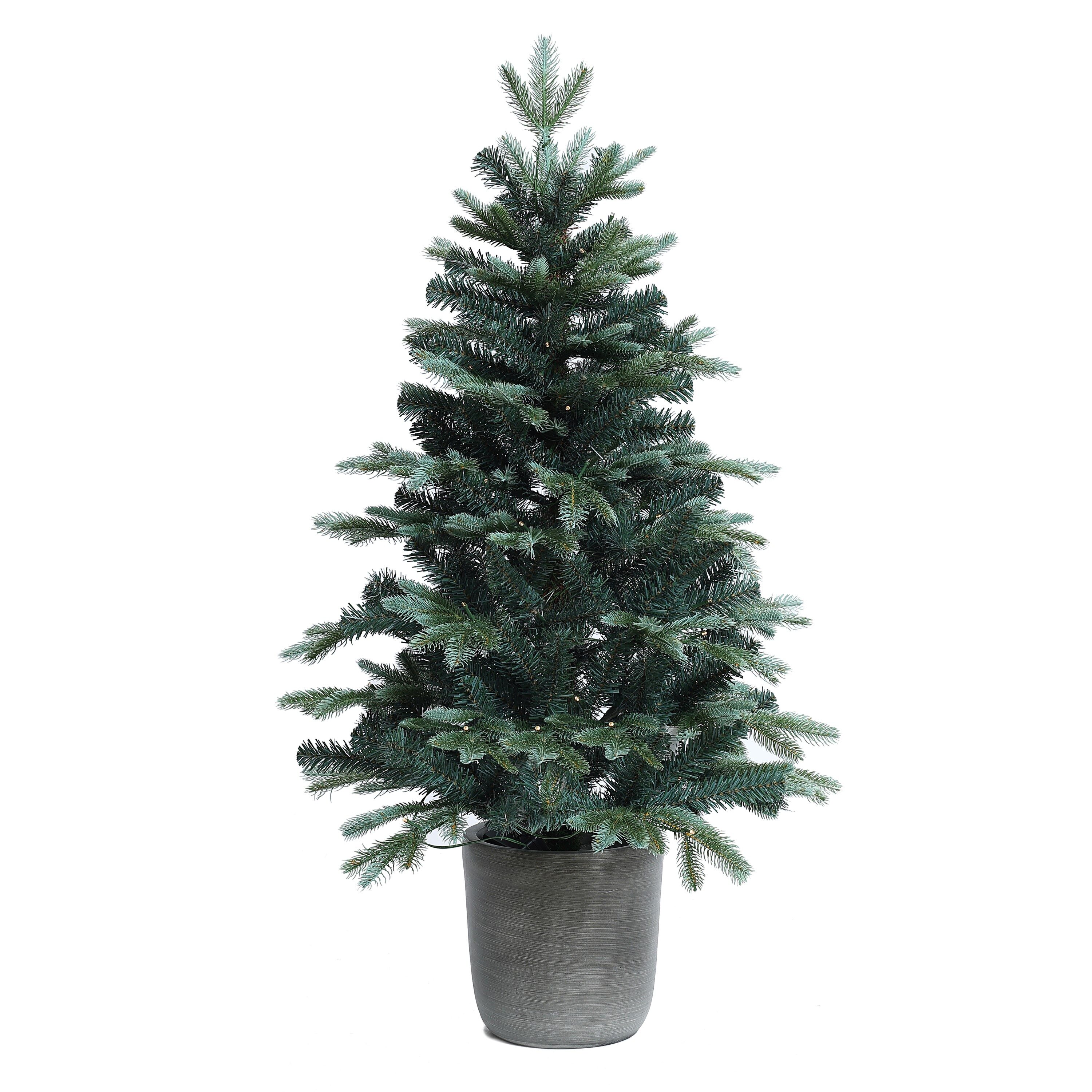 The Holiday Aisle® Birch 48' Traditional Christmas Tree with LED