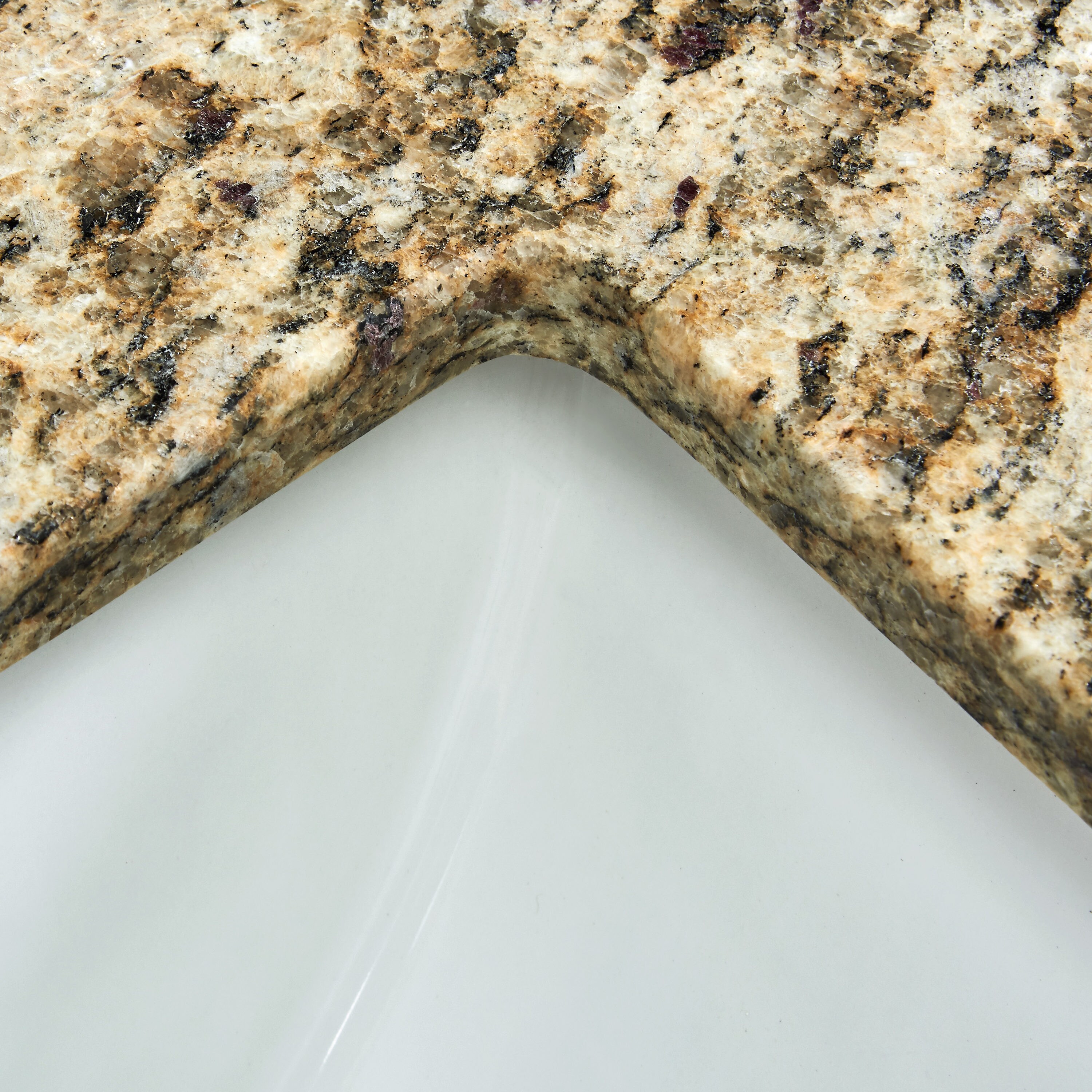 Bestview 61 In X 22 In Santa Cecilia Granite Undermount Double Sink Bathroom Vanity Top In The 8631