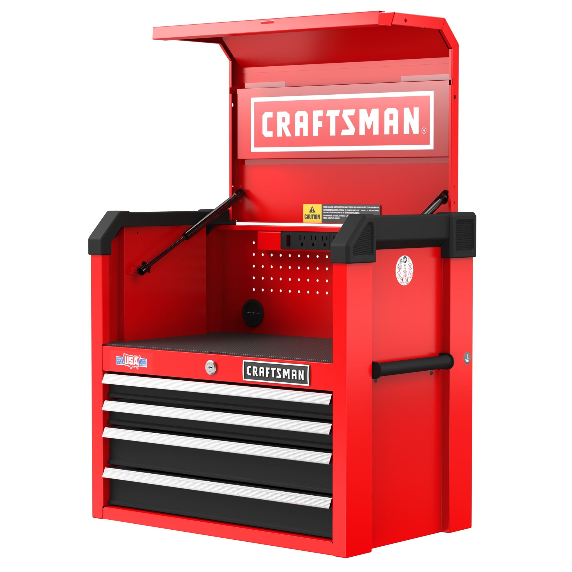 CRAFTSMAN 2000 Series 26.5-in W x 37.5-in H 5-Drawer Steel Rolling Tool Cabinet (Black) CMST98268BK Sansujyuku sansujyuku.com