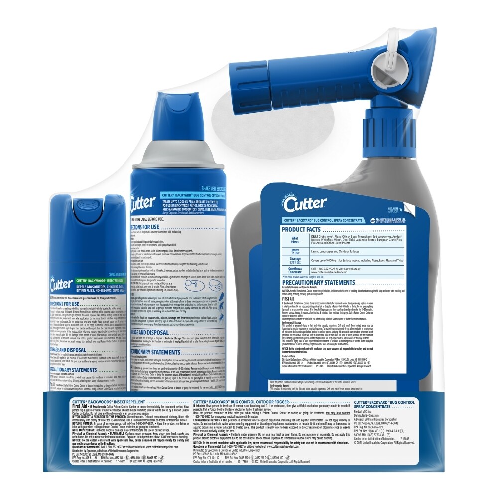 Cutter Backyard Mosquito and Bug Control Value Pack Spray 3 -fl oz Mosquito killer