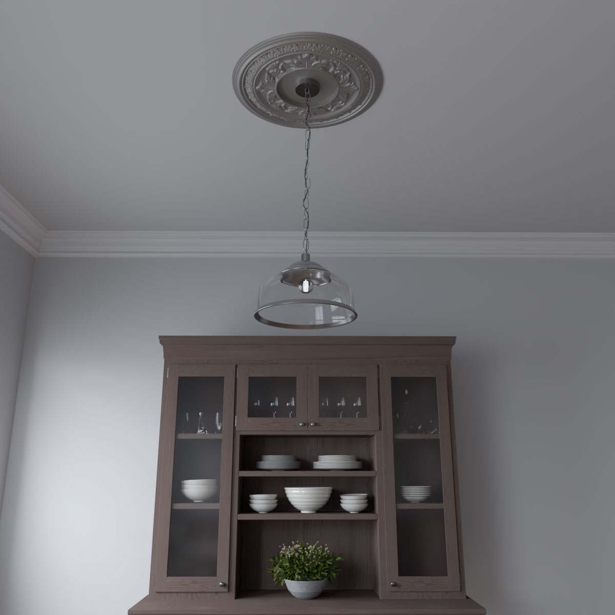 Ekena Millwork CMP22BACSV Ceiling-Medallions - View #9