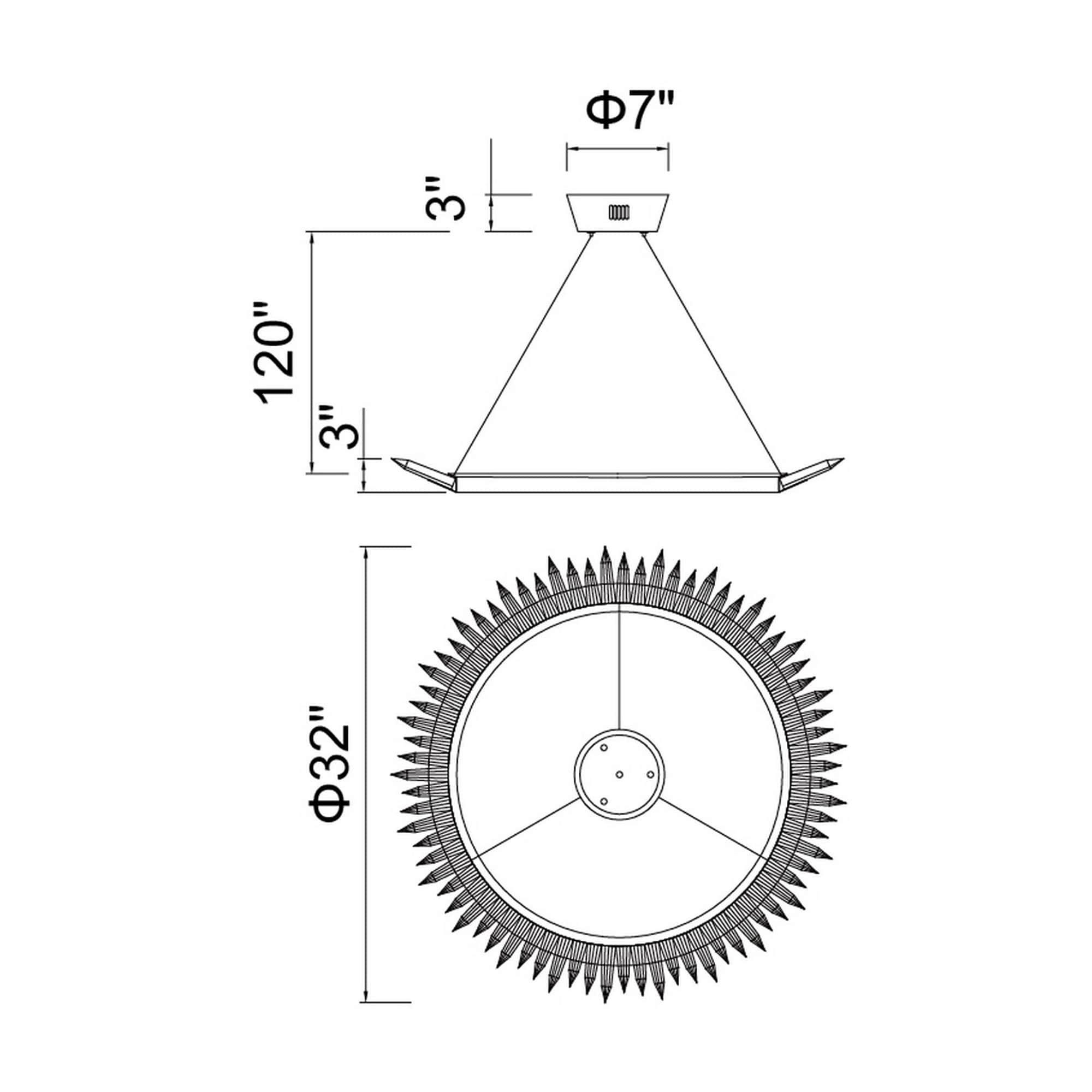 CWI Lighting 1108P32-613 b090015 - View #7