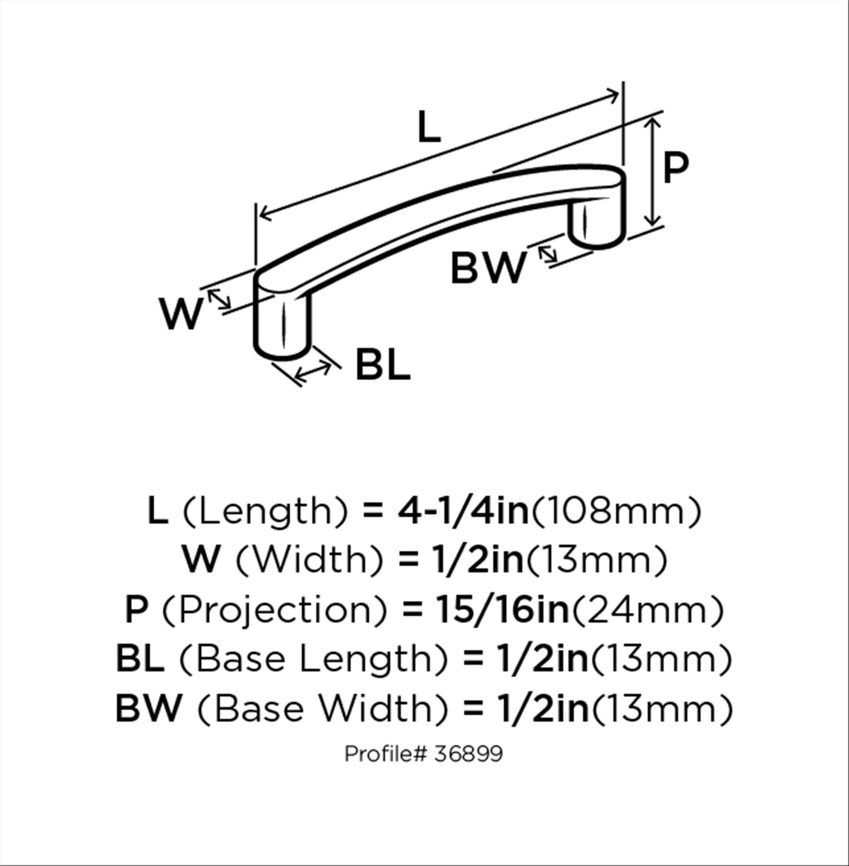 Amerock BP36899G10 Cabinet-Pulls - View #8