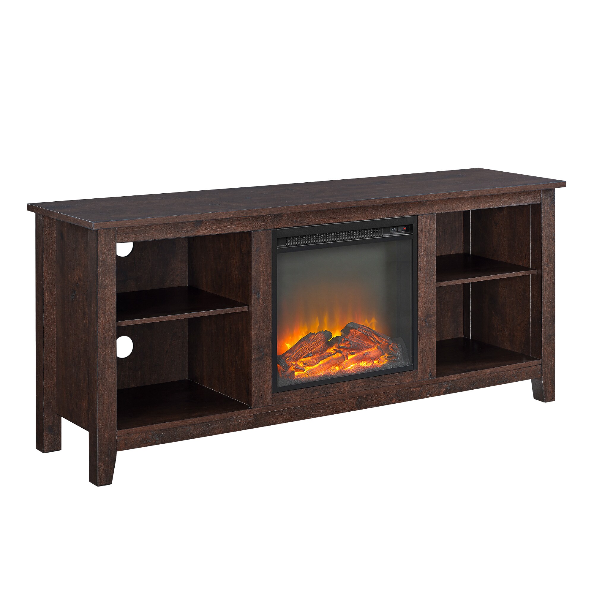 Walker Edison W58FP18TB Electric-Fireplaces - View #3