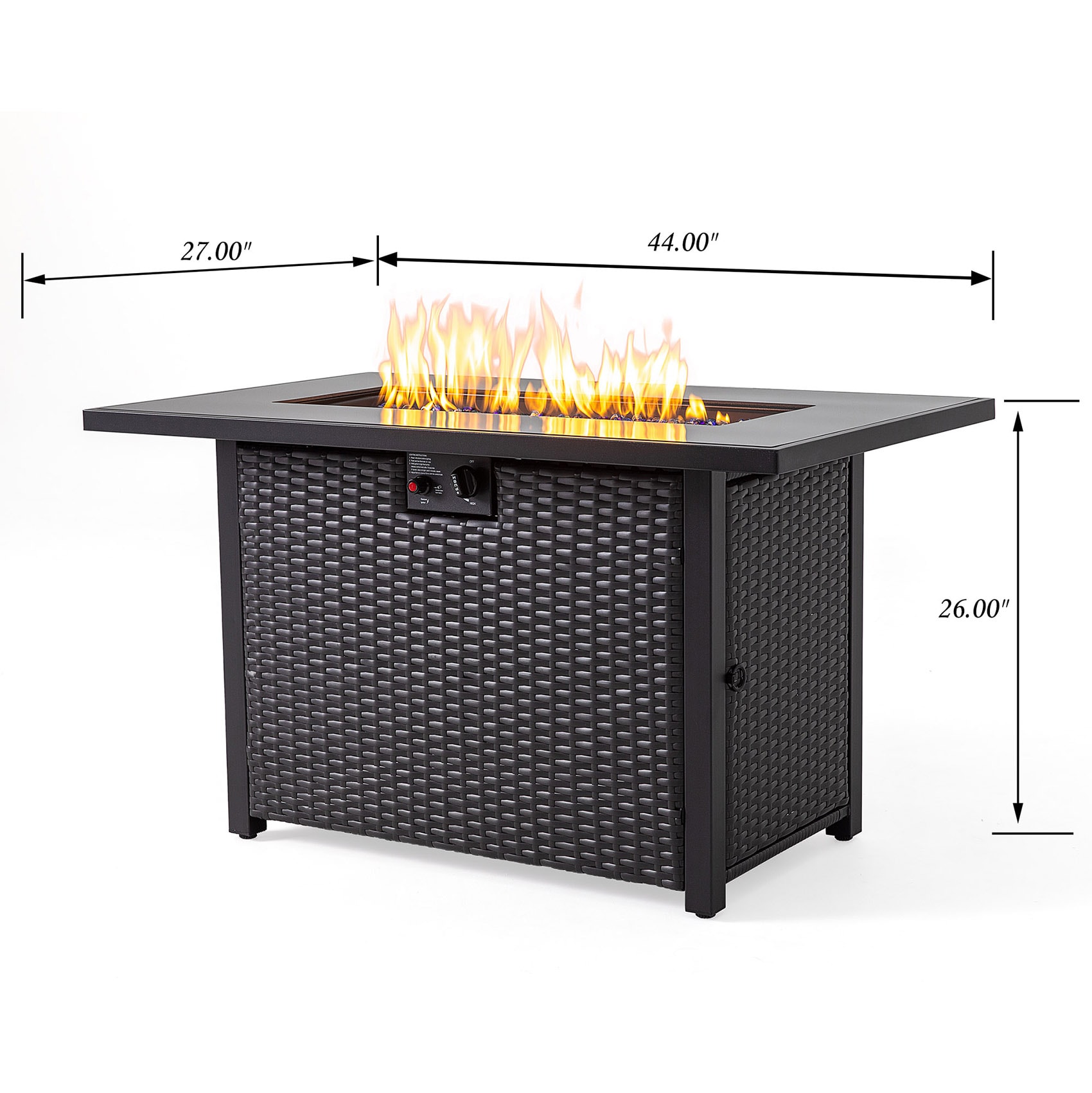 SINOFURN SYA640170BK Outdoor-Gas-Firepits - View #6
