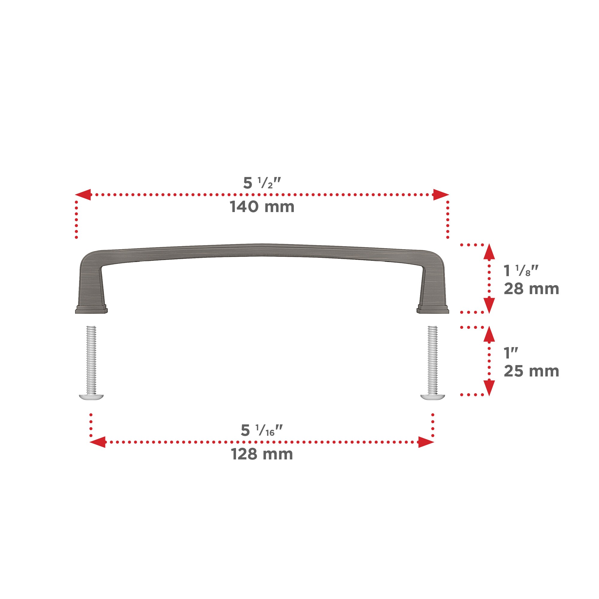 Richelieu BP810128143 Cabinet-Pulls - View #4
