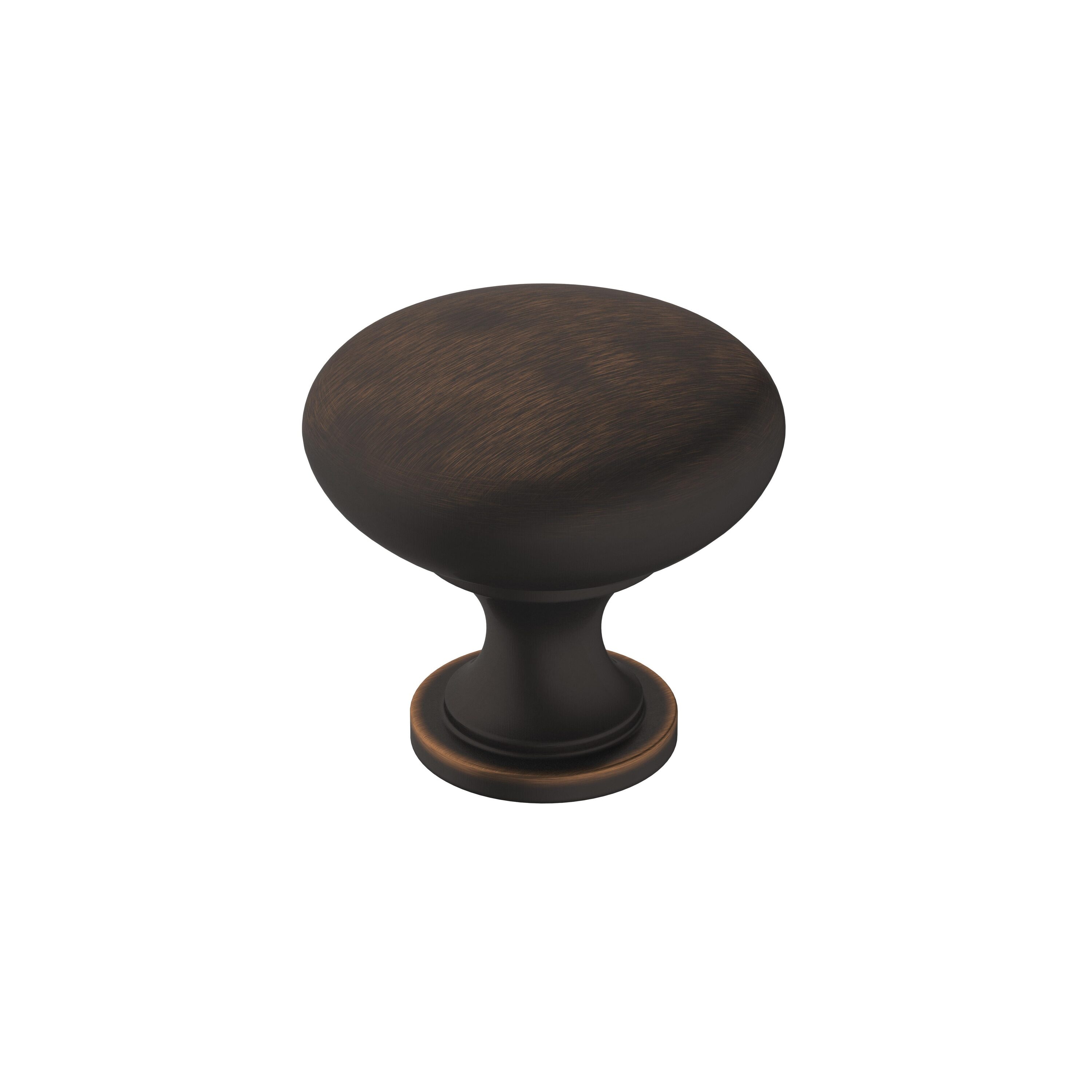 Amerock BP36907ORB Era 1-1/4-in Oil Rubbed Bronze Round Traditional Cabinet Knob