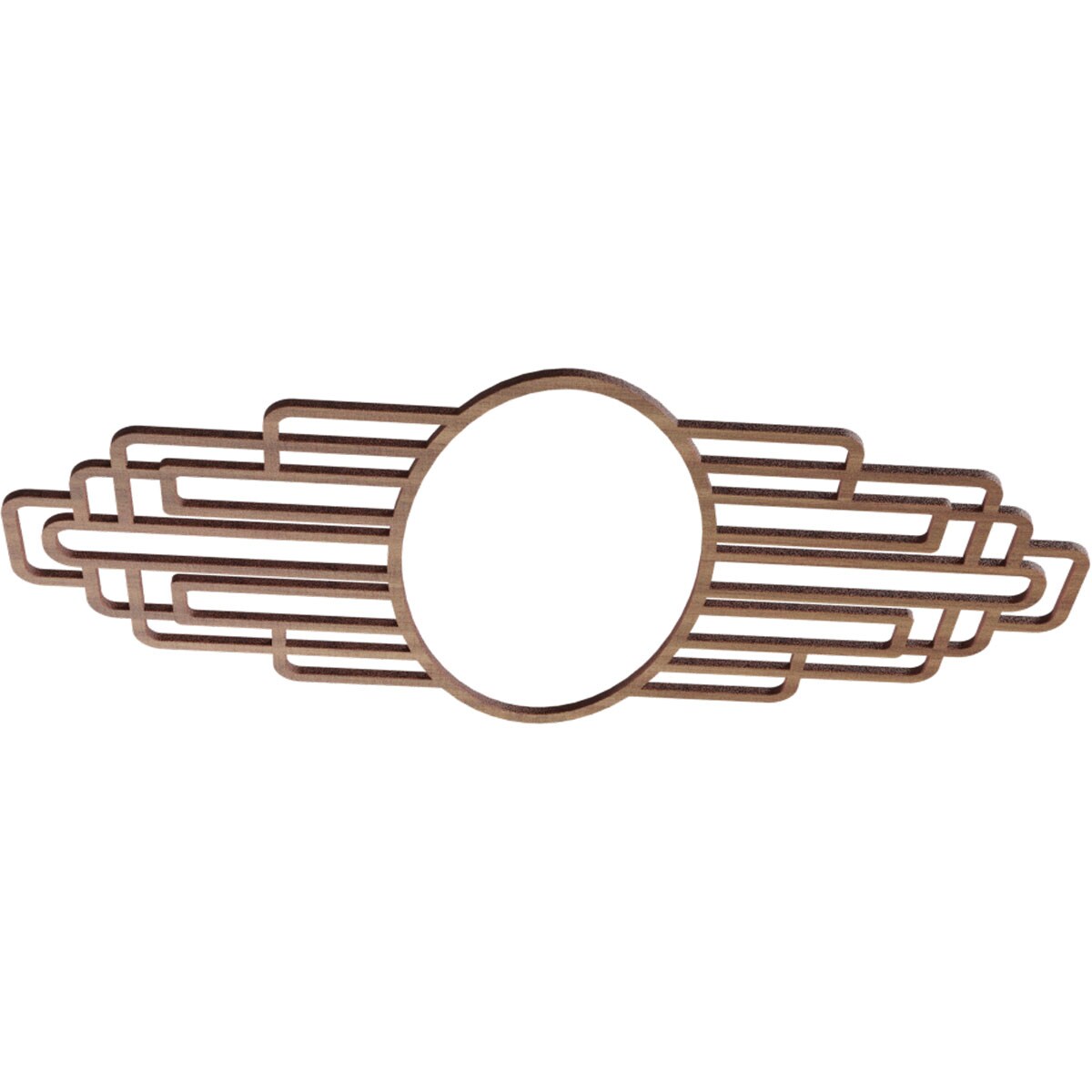 Ekena Millwork CMWP26X13X0375EBWA Ceiling-Medallions - View #2