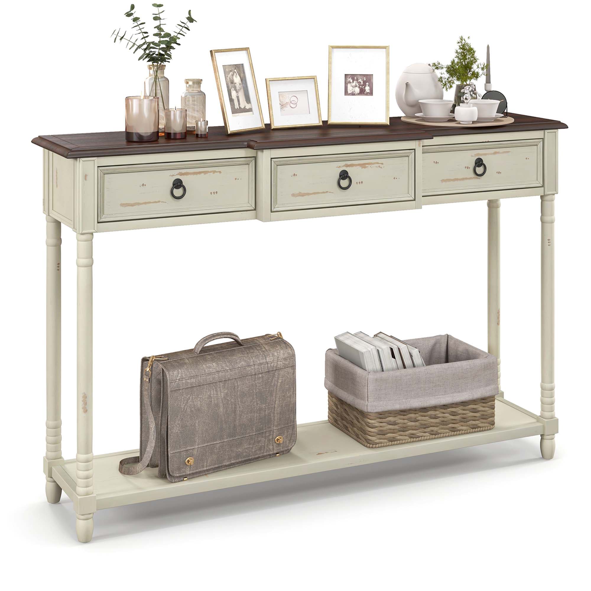 Costway SXL00172 Modern Brown Console table