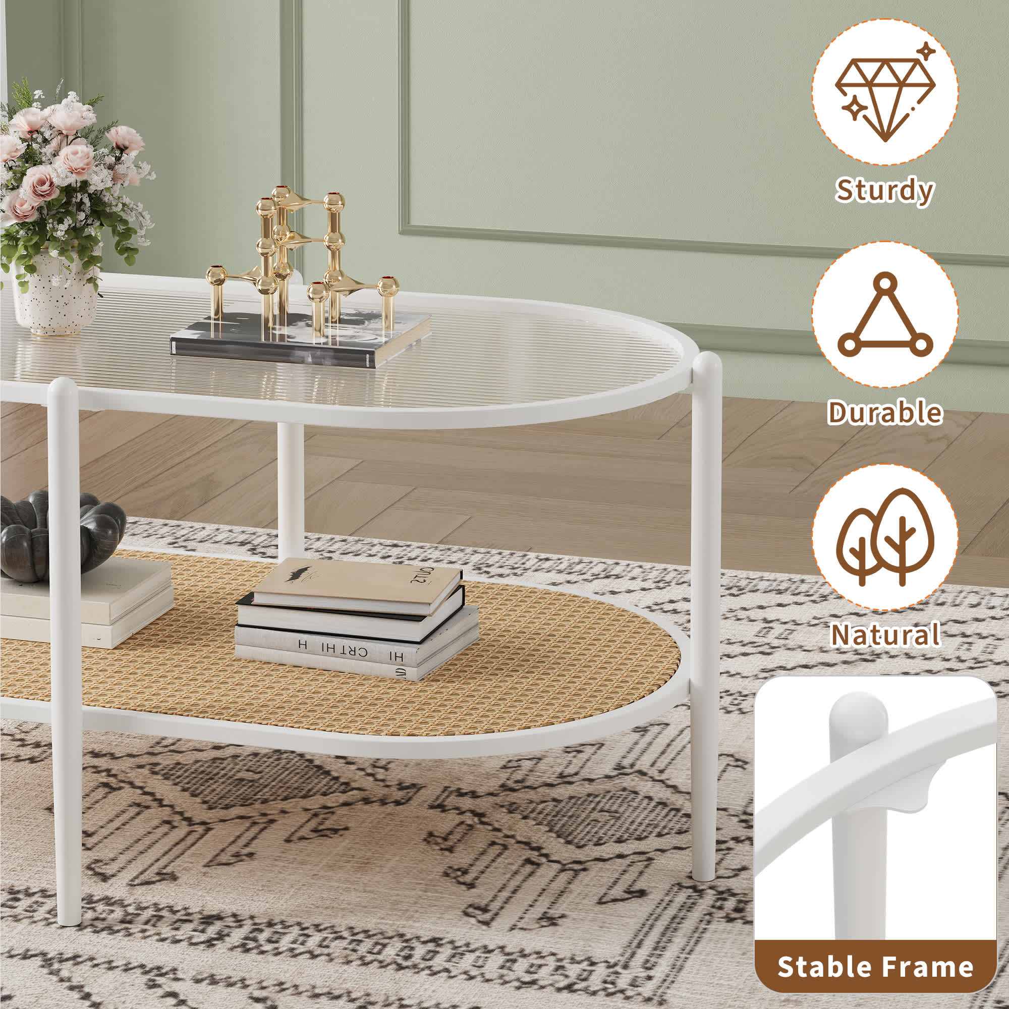 Qeetex PHK-346K4GDV-HNN Coffee-Tables - View #4
