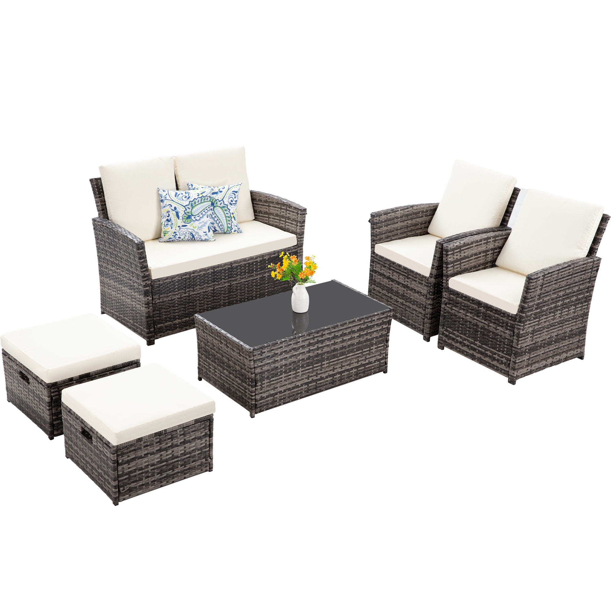 EarlGrove LS-F5781-BL0012 Patio-Conversation-Sets - View #2
