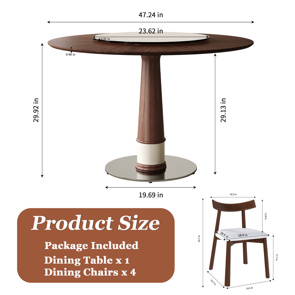 Streamdale Furniture W2700S00133 Dining-Sets - View #9