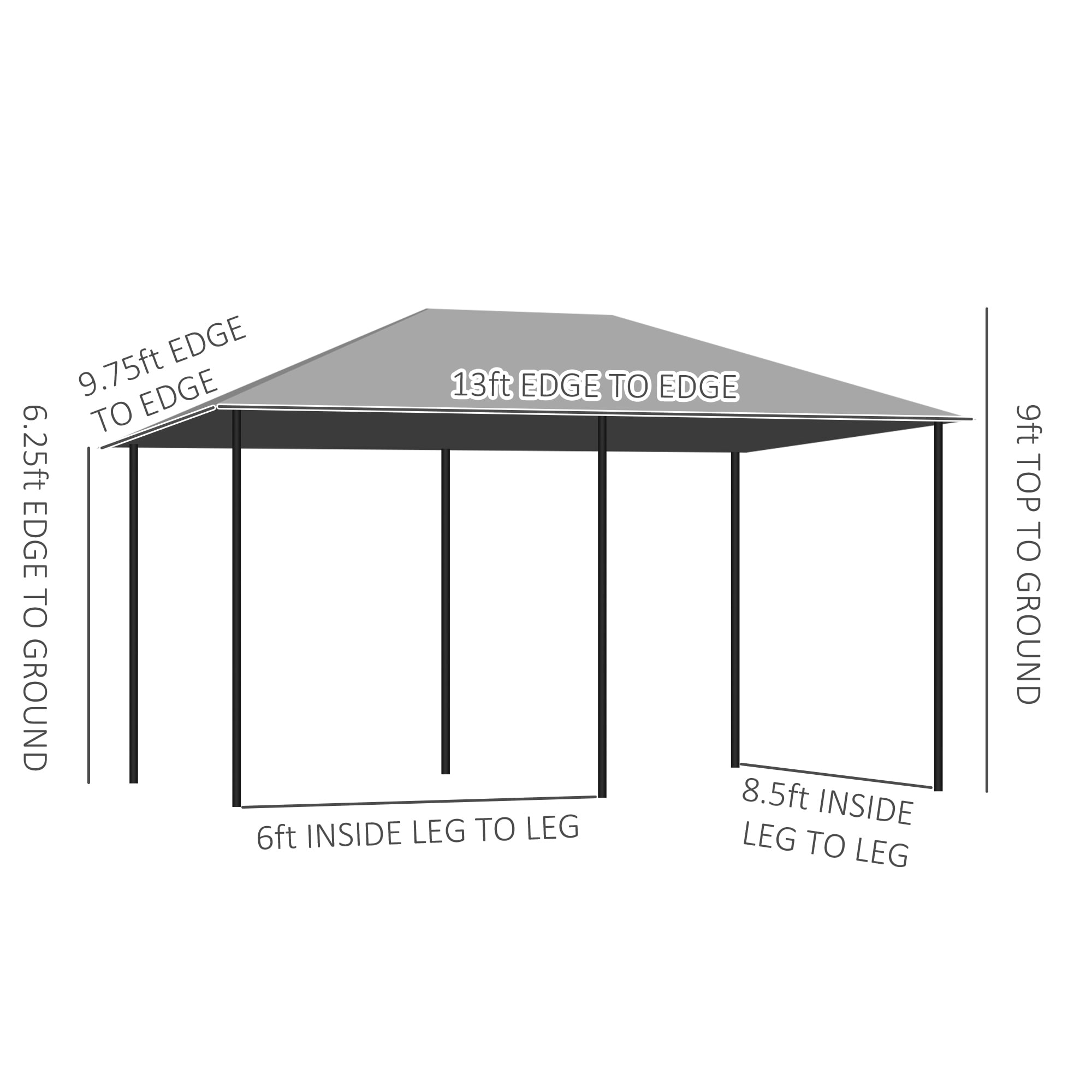 CESICIA W225-OPS-249 Wood-Resin-Gazebos - View #3