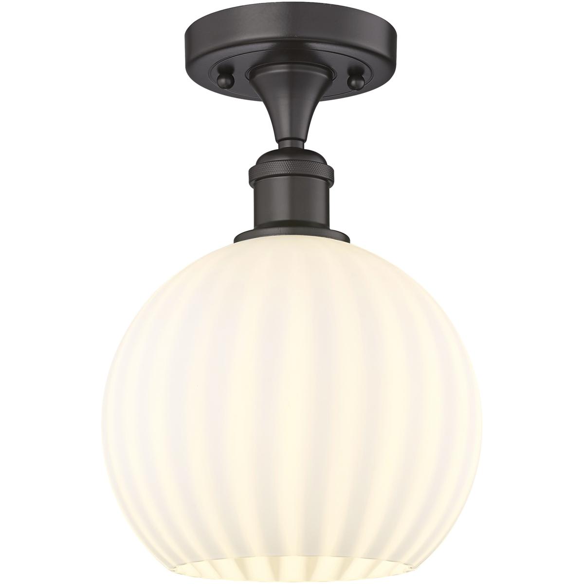 Innovations Lighting 2672480 516-1C-OB-G1217-8WV Ballston White Venetian