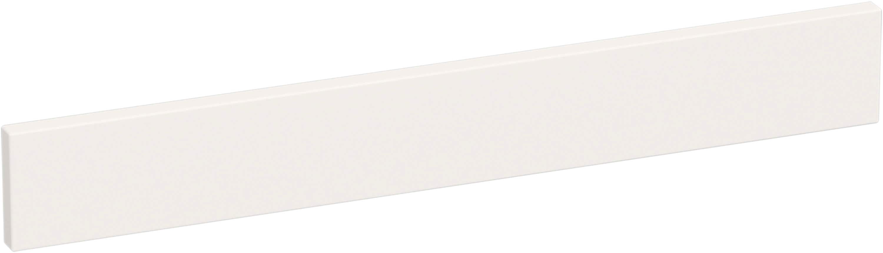 KOHLER 25815-PWH Quartz 4-Inches H x 30.13-Inches L Pure White Quartz Bathroom Backsplash