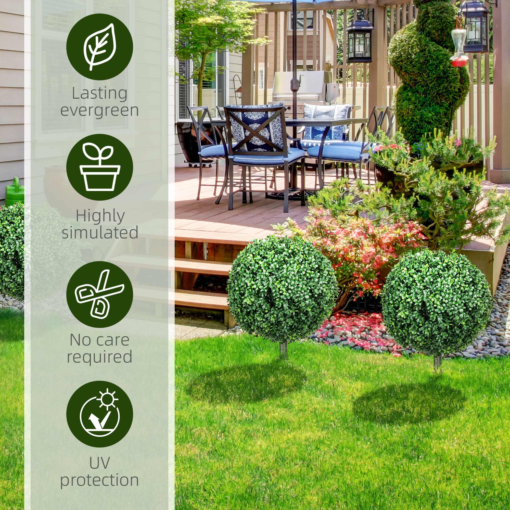 Vynxaria LEXY1265-DJZW-RZS015 Artificial-Plants-Trees - View #3