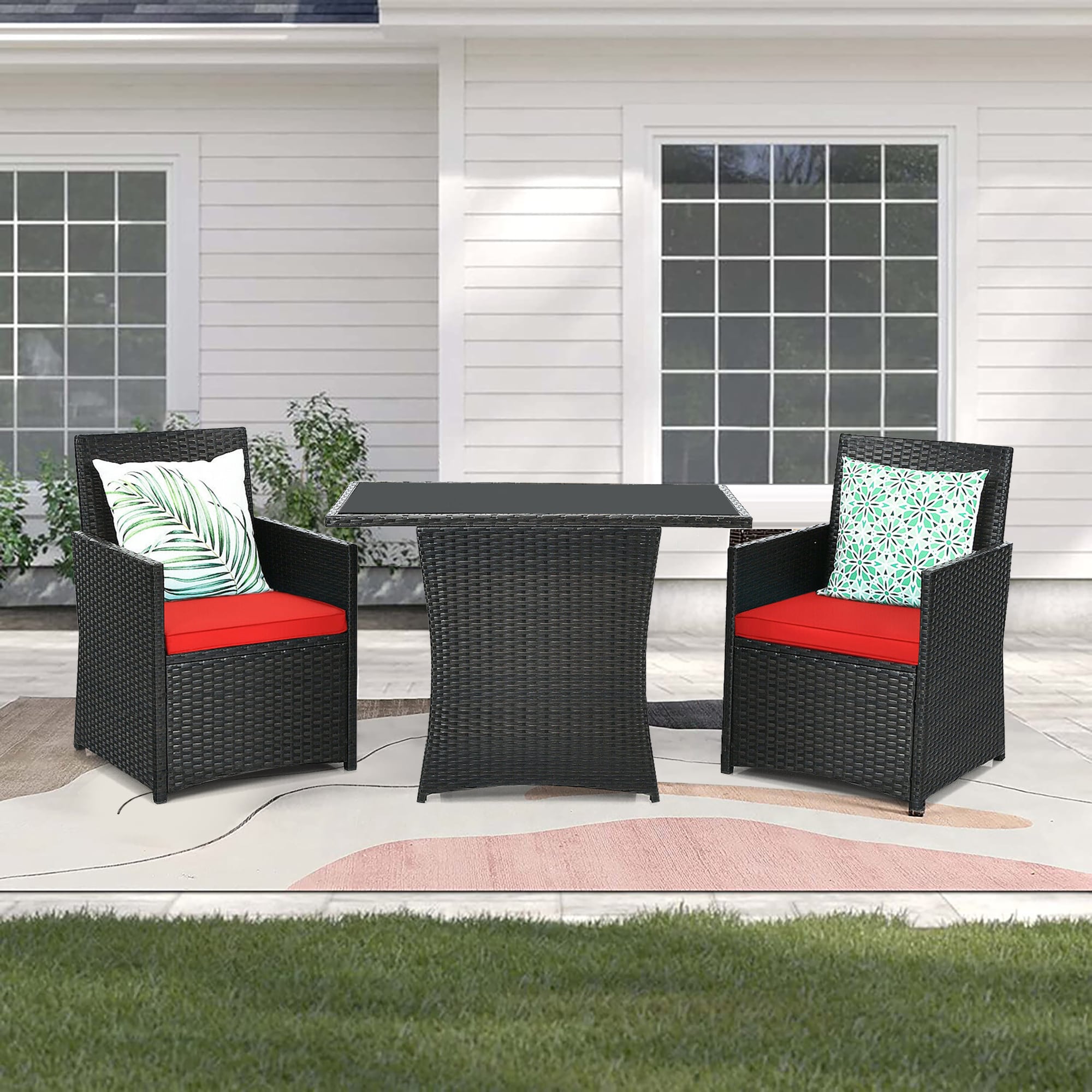 WELLFOR OUJ68178RE Patio-Conversation-Sets - View #6