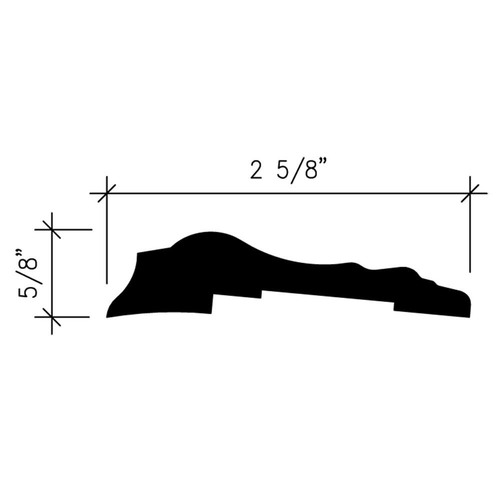 Inteplast Group Building Products 52970800032 Chair-Rail-Moulding - View #4