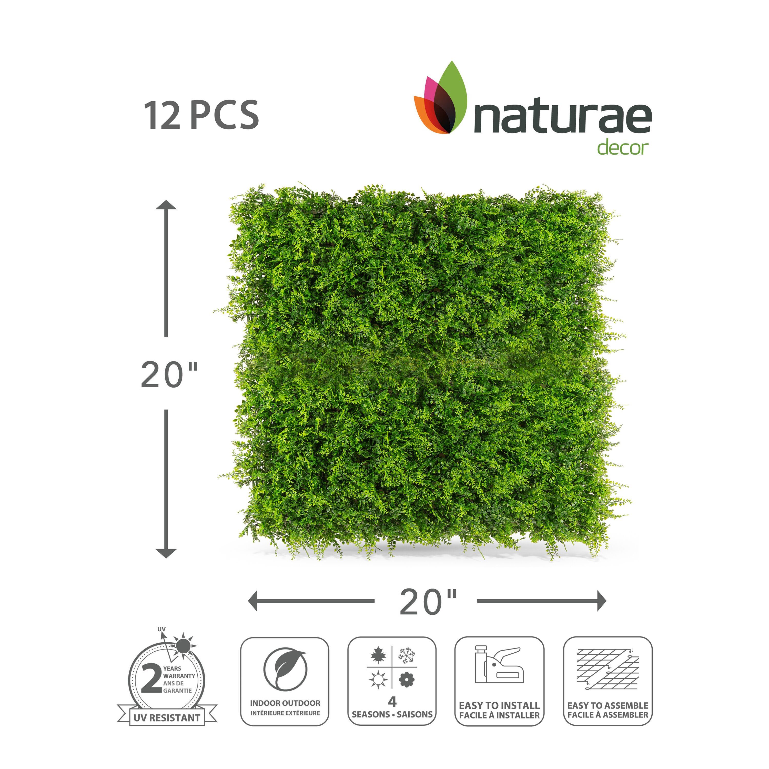 naturae decor MTR2020-6000-12PK Garden-Trellis - View #3