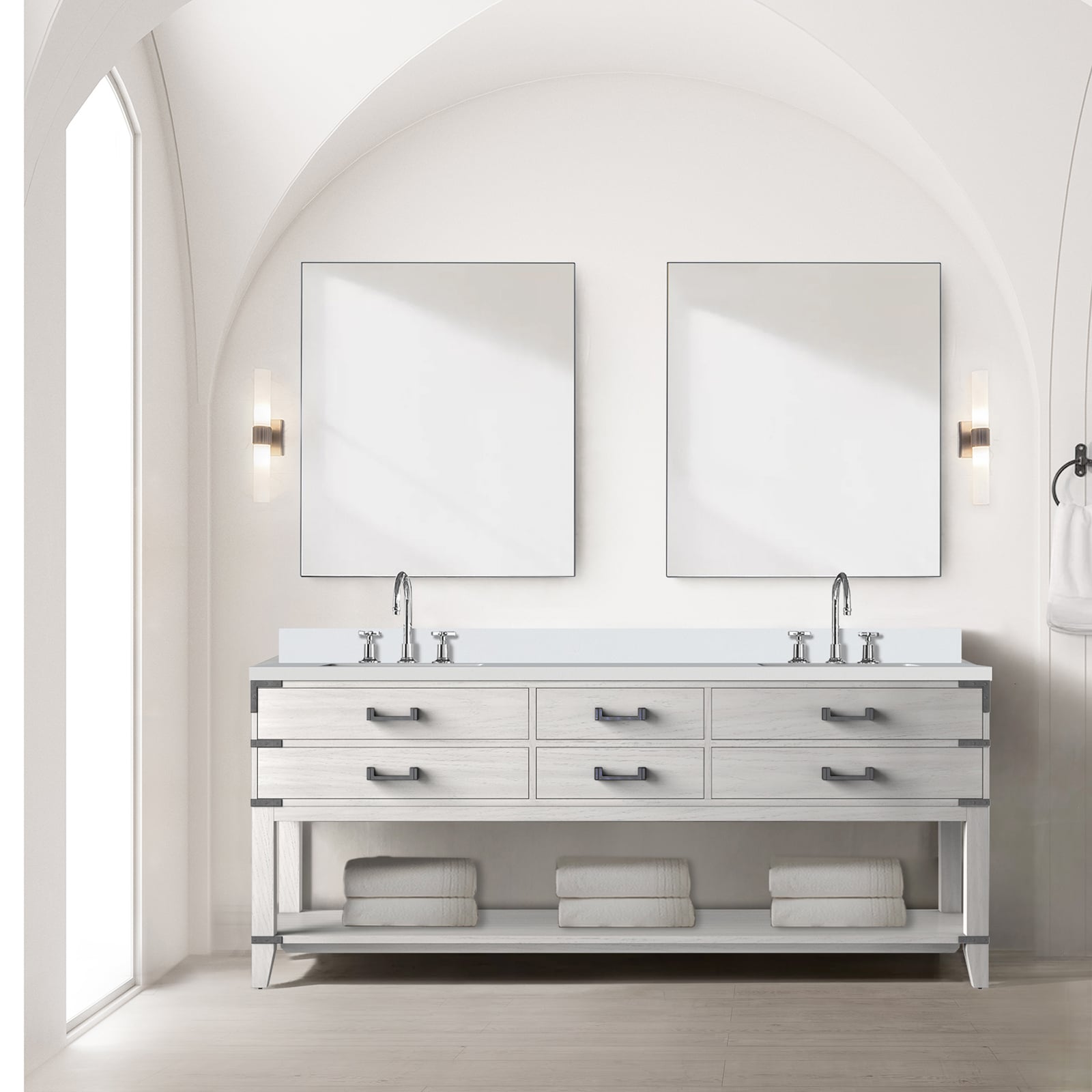 Lexora LVGR80DM210 Bath-Vanity-Combo - View #5