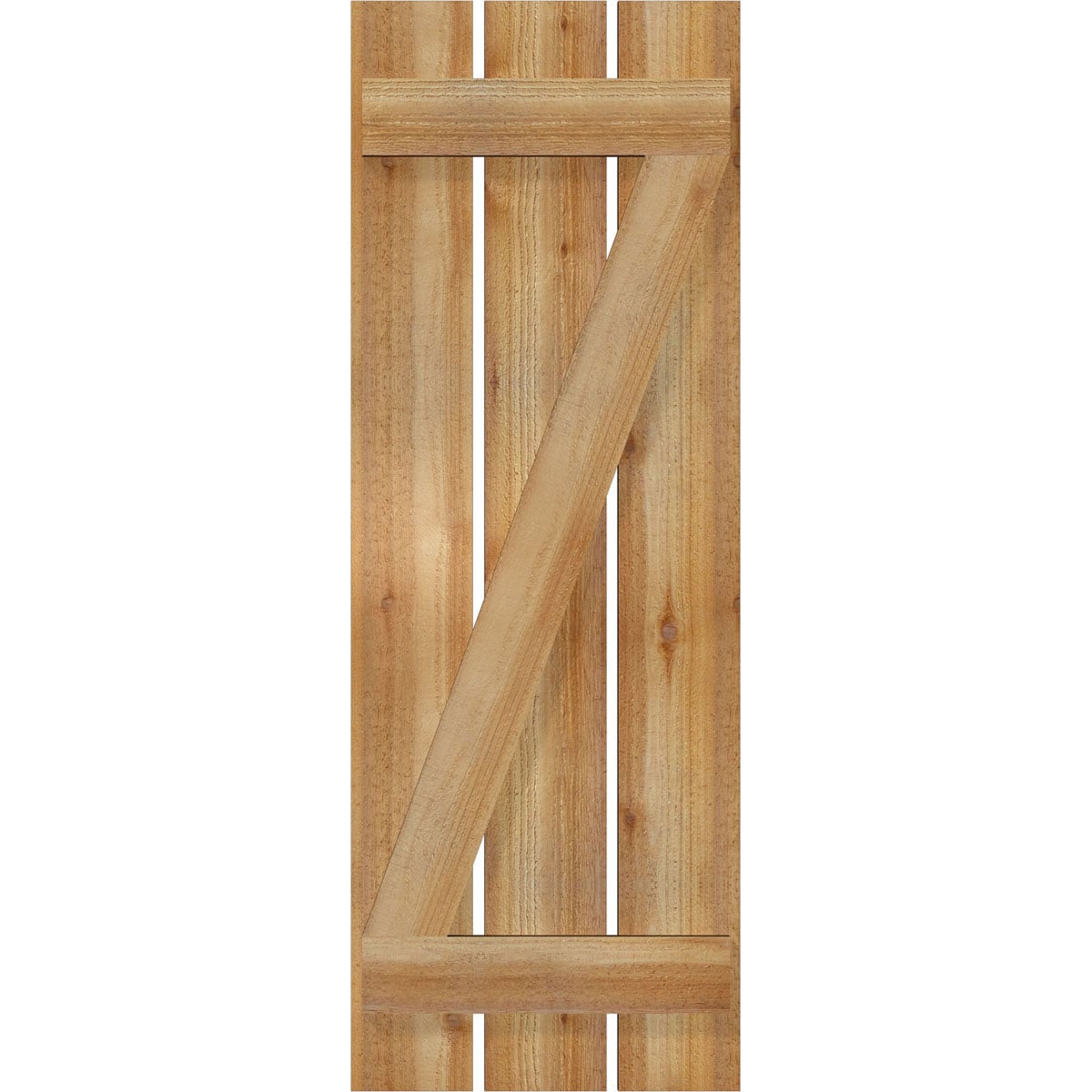 Ekena Millwork RBS06Z17X048RWR Exterior-Shutters - View #5
