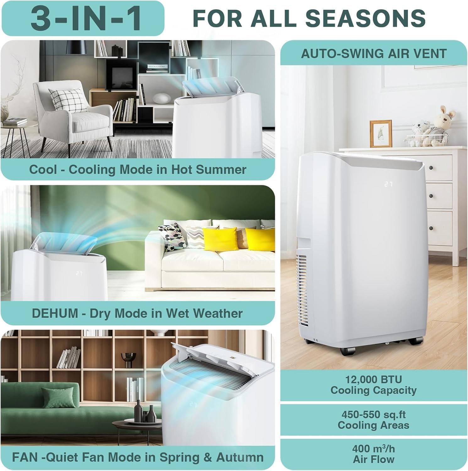 Qeetex ZYS-PHO-10HTZUF4 Portable-Air-Conditioners - View #6