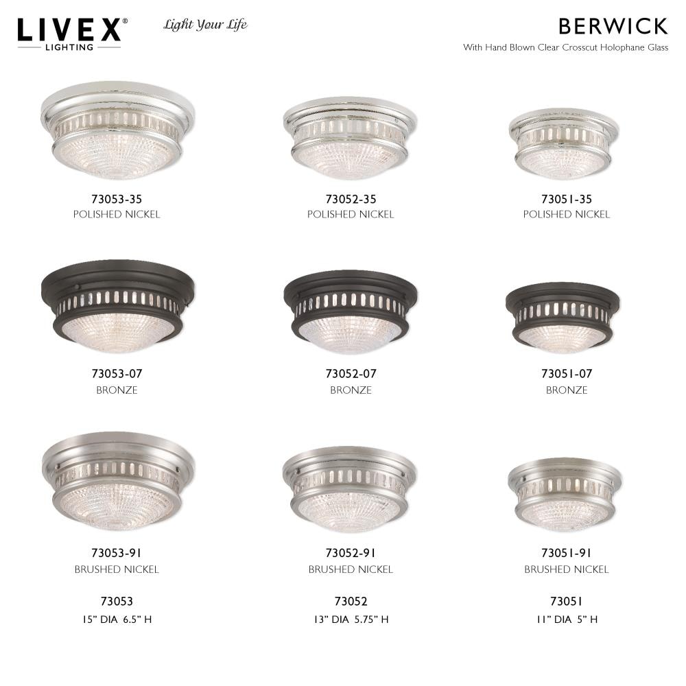 Livex Lighting 73052-07 flushmounts - View #2