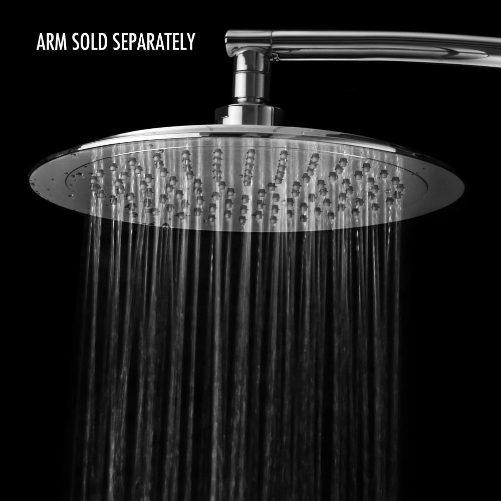  1112 1.0 -Spray Chrome 9-in Round Fixed High Pressure Rain Shower Head 2.5 GPM