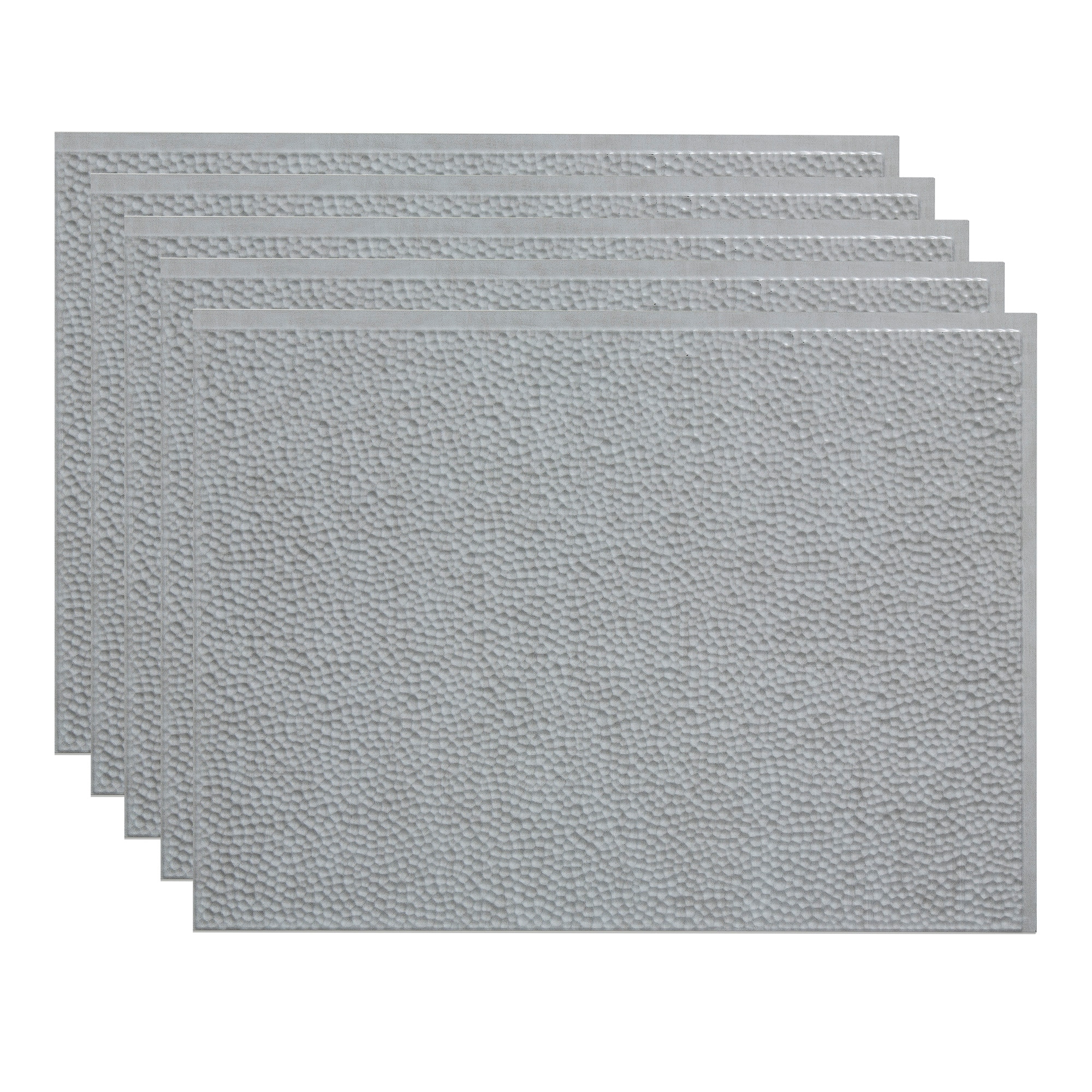 Fasade PB5543 Cashmere 18-in x 24-in Multi-finish PVC Tin look Standard Wall Tile ( 15-sq ft Carton