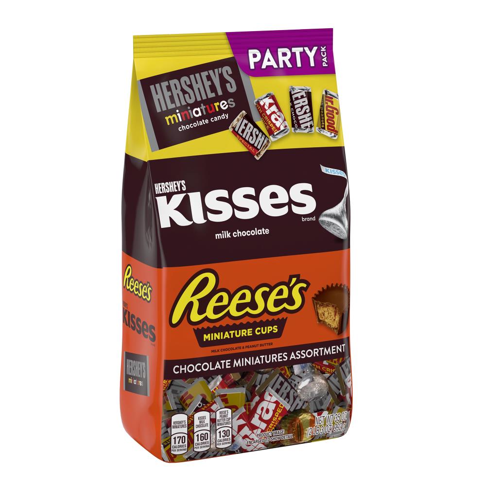 Reese's and Kit Kat Miniatures Assortment Party Pack - 33.36-oz