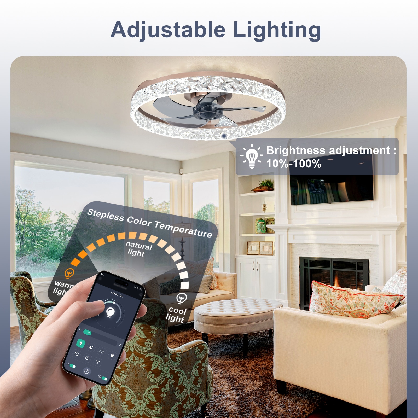 Depuley WS-FPZ196-20C-BR-LW Ceiling-Fans - View #3